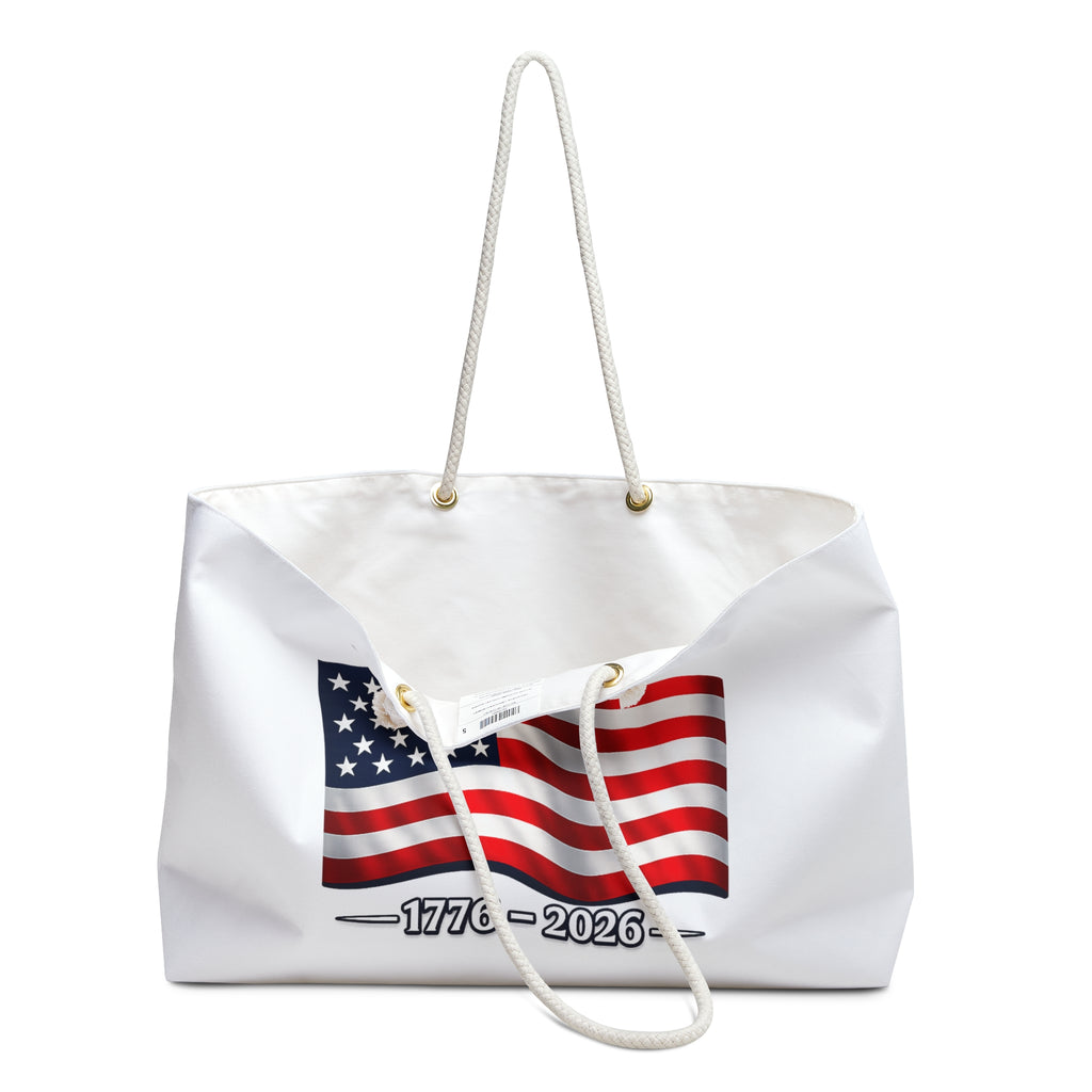 America 250 Commemorative Tote Bag — 250 Years Strong Patriotic Edition