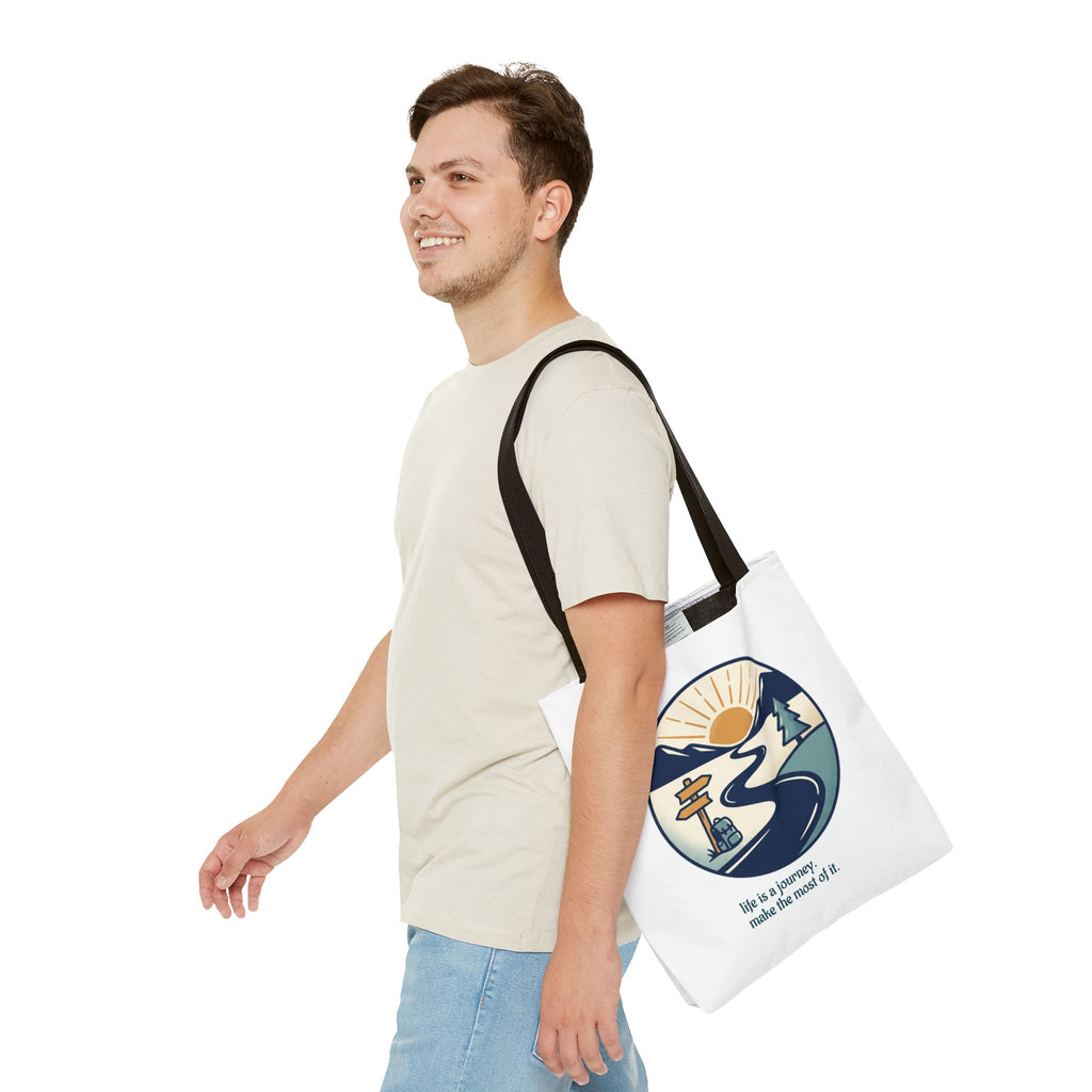 Tote Bag — All‑Over Print, Durable Polyester (3 Sizes)