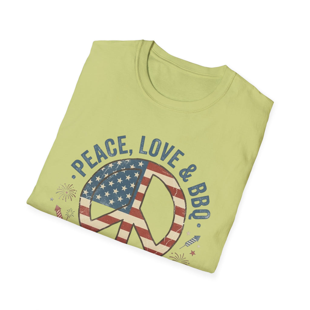 Stars & Stripes Unisex Softstyle Tee – 4th of July