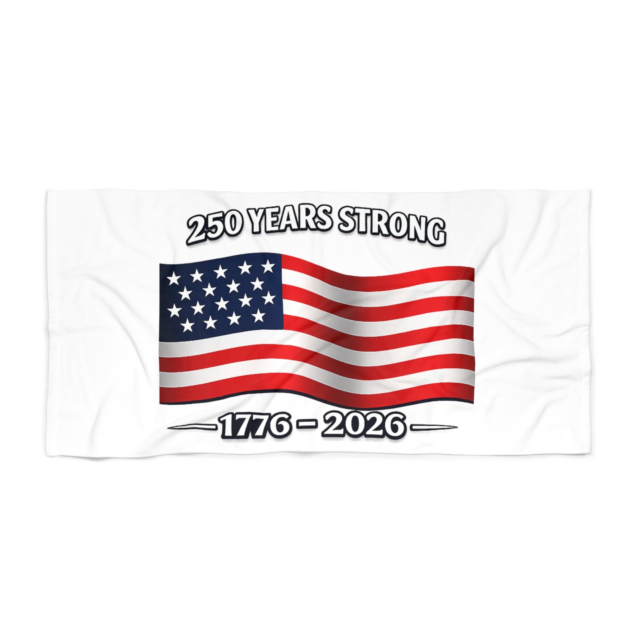 America 250 Commemorative Beach Towel — 250 Years Strong Edition