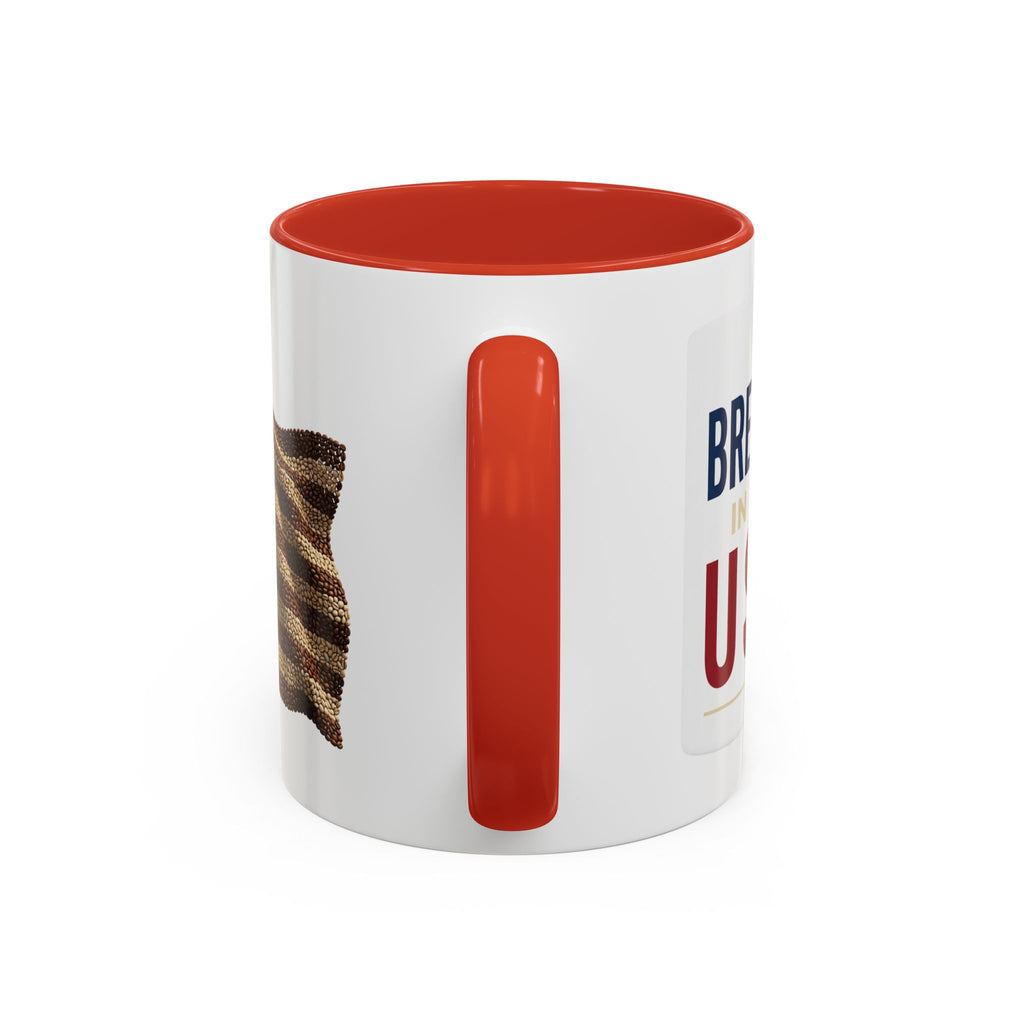 4th of July Accent Mug — Two‑Tone Ceramic (11oz & 15oz)