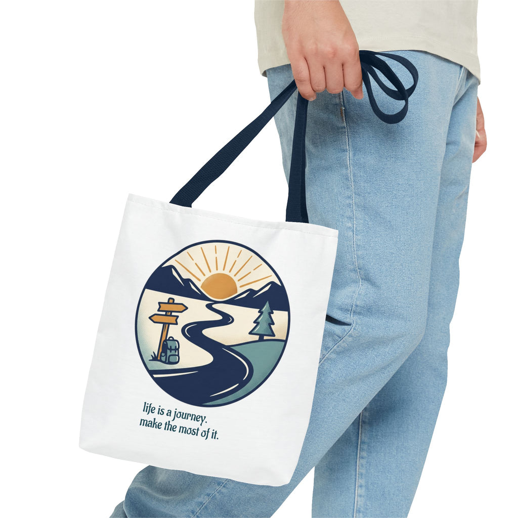 Tote Bag — All‑Over Print, Durable Polyester (3 Sizes)