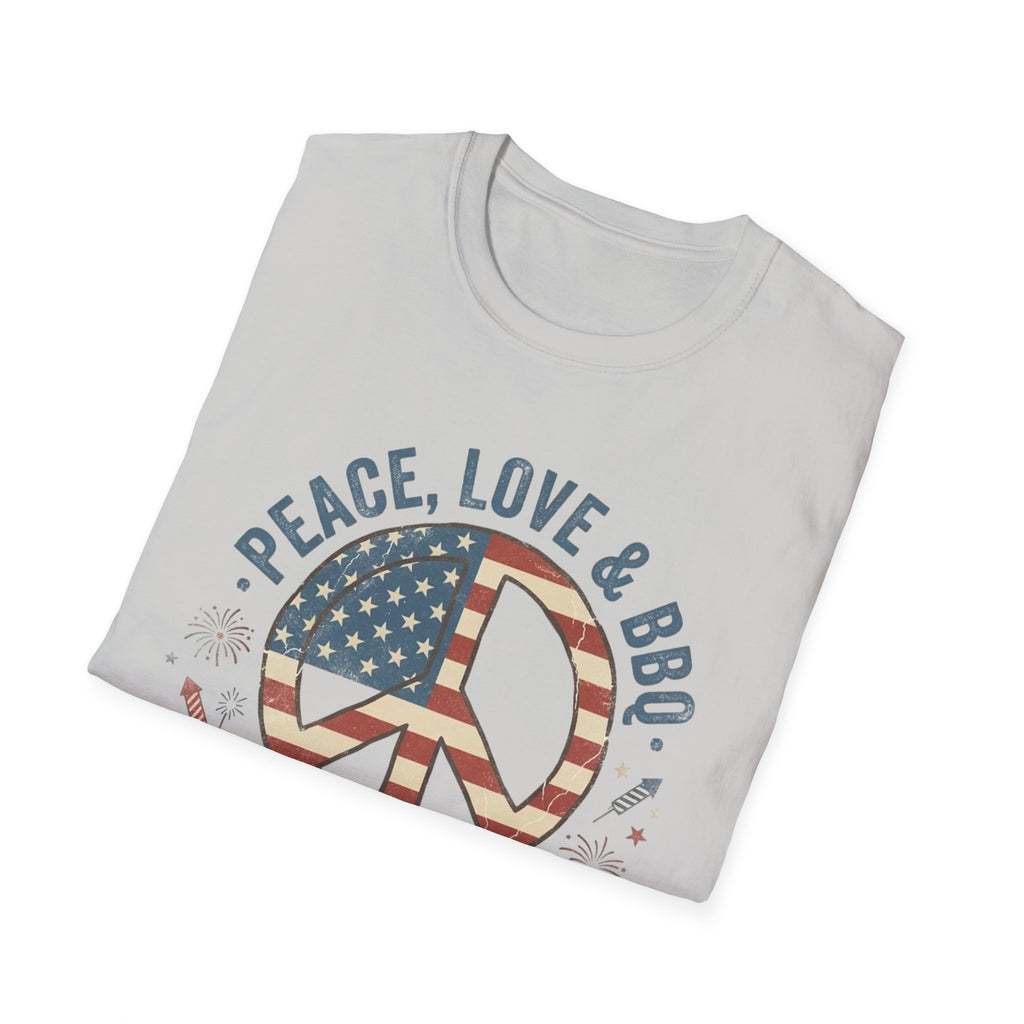 Stars & Stripes Unisex Softstyle Tee – 4th of July