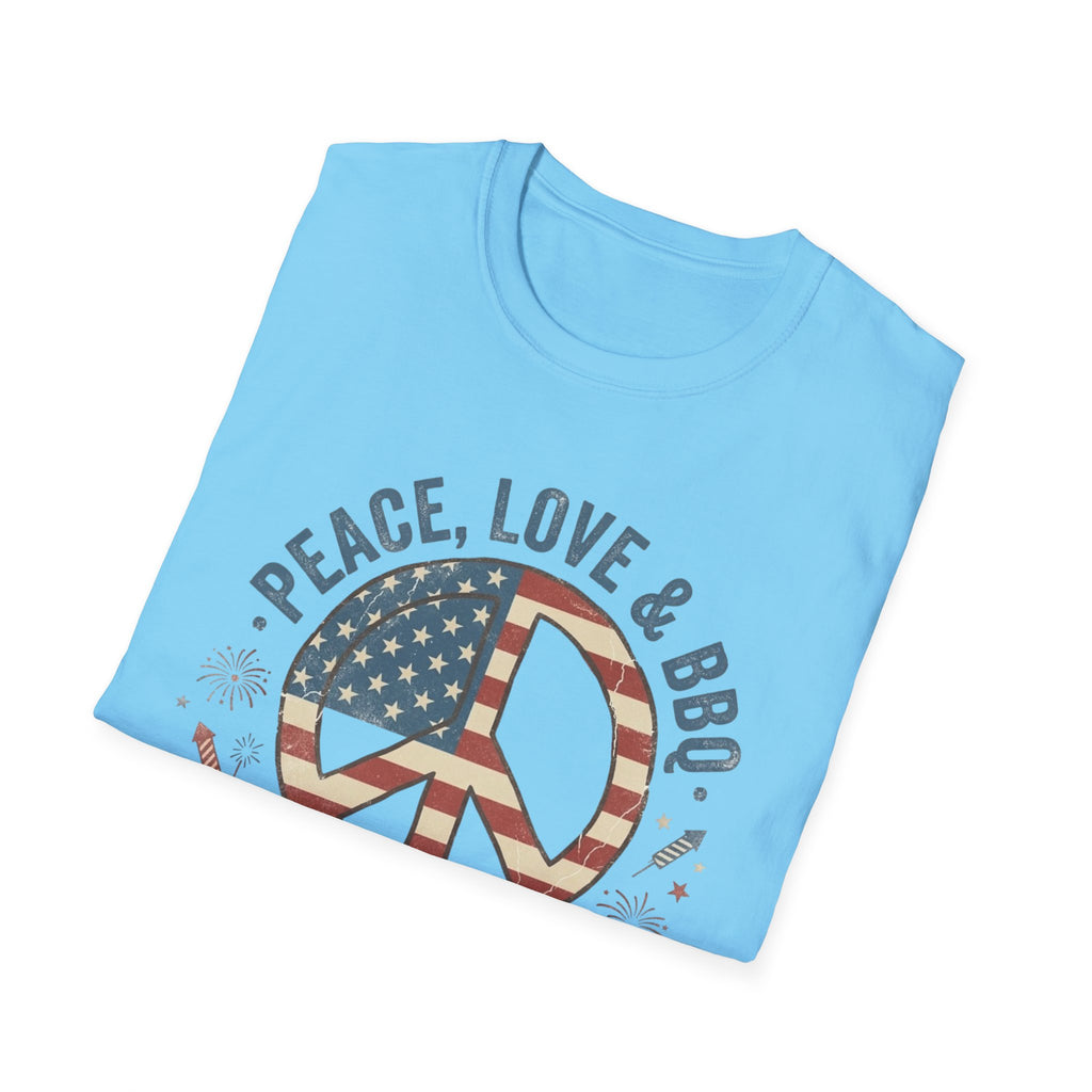 Stars & Stripes Unisex Softstyle Tee – 4th of July