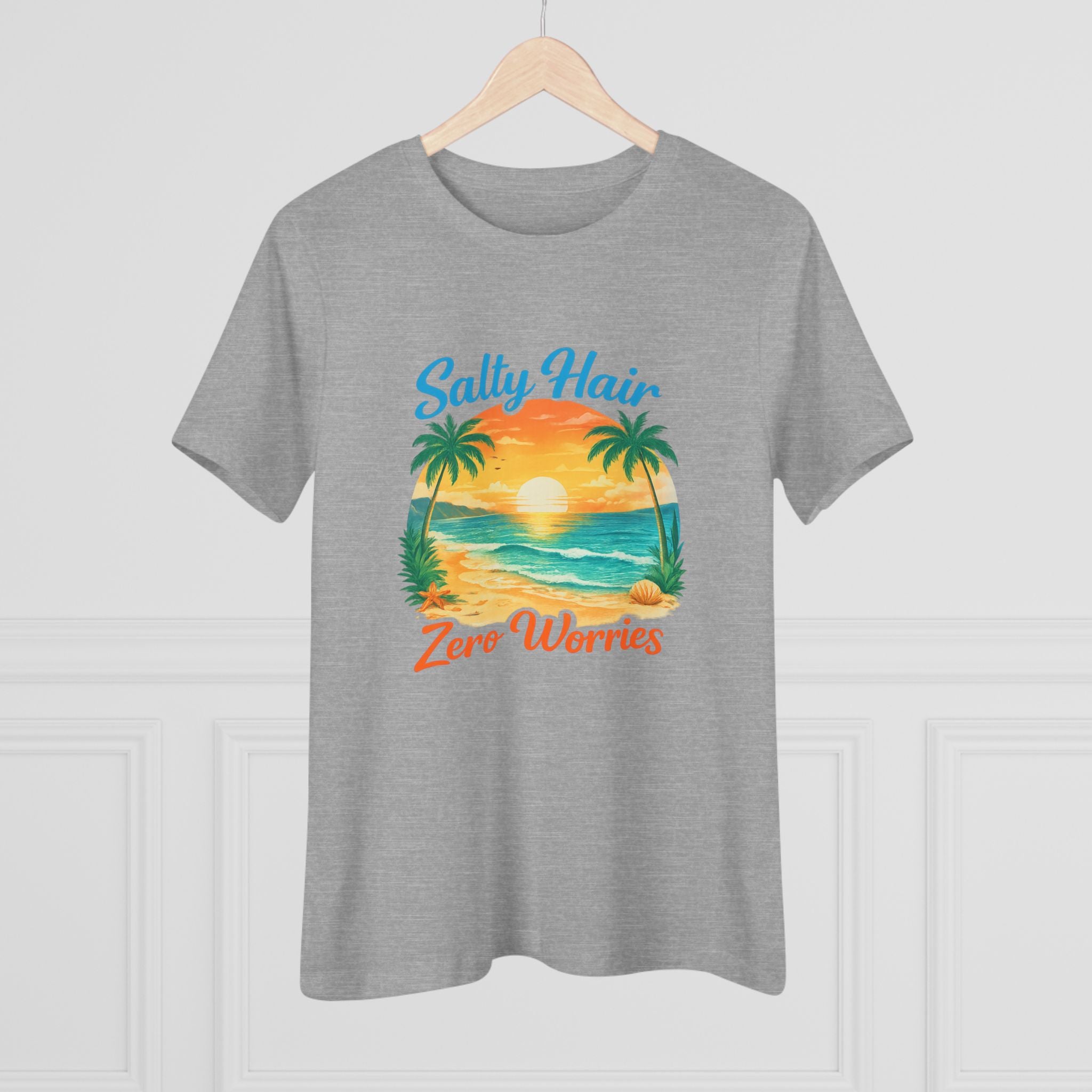 Salty Hair Zero Worries Women's Cotton Tee
