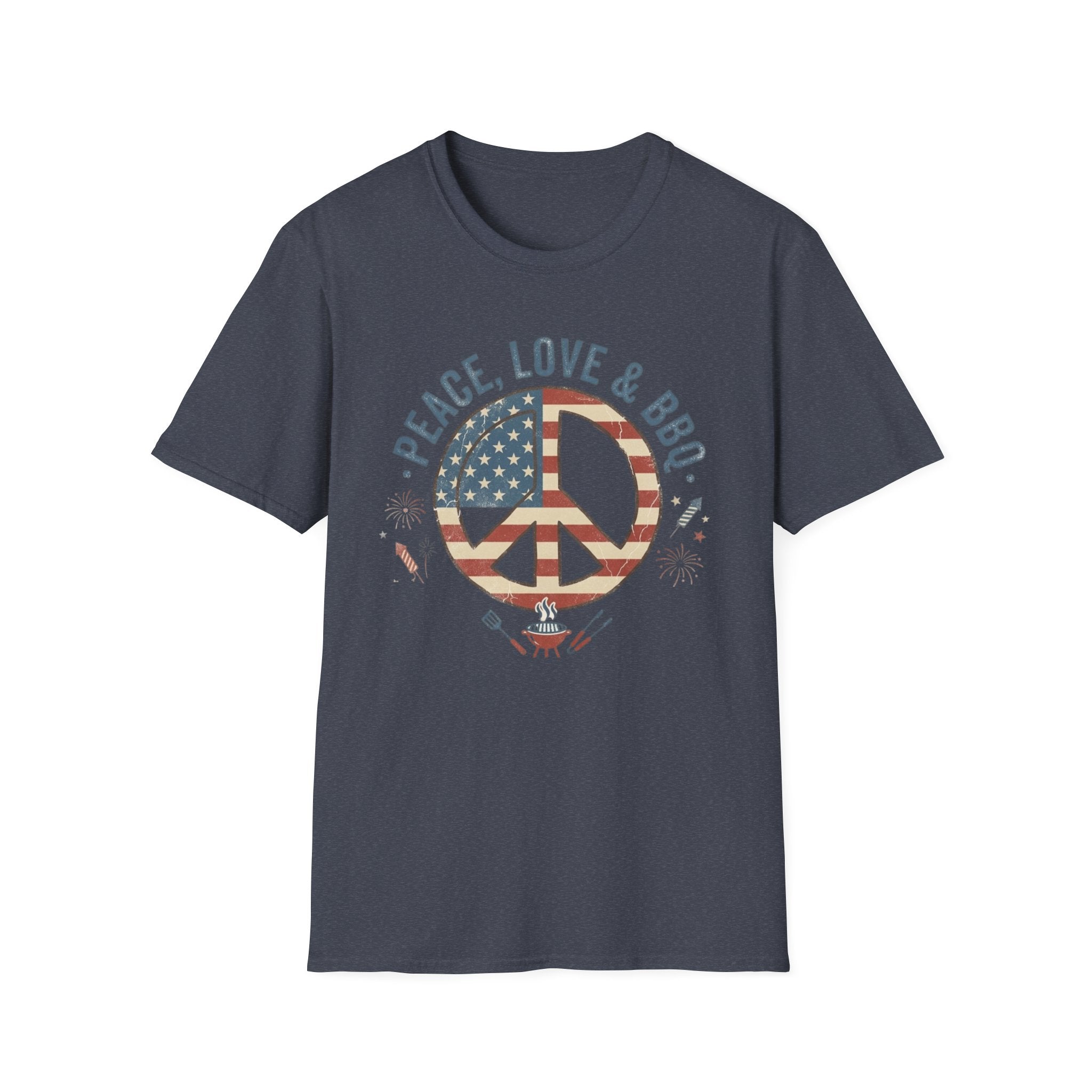 Stars & Stripes Unisex Softstyle Tee – 4th of July