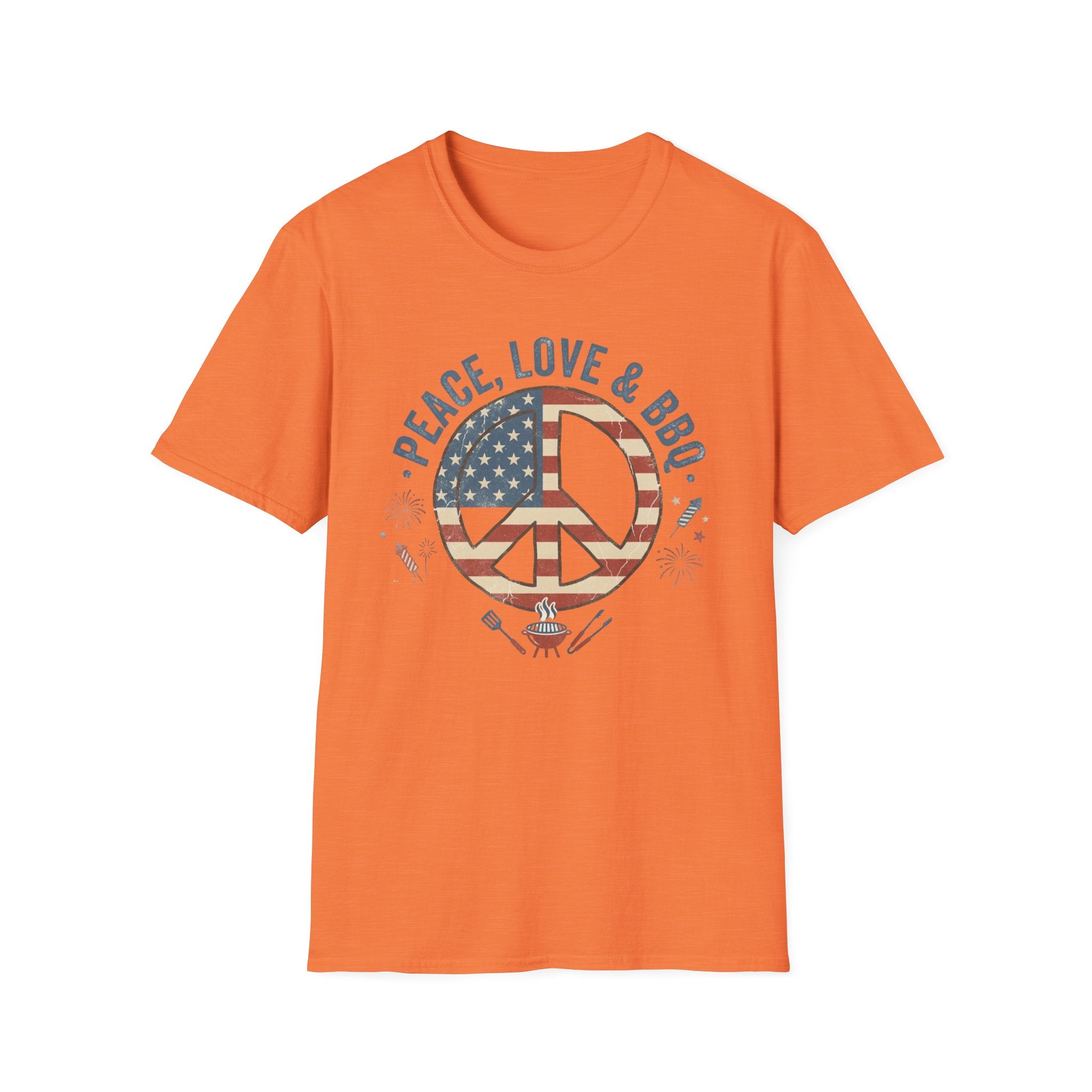 Stars & Stripes Unisex Softstyle Tee – 4th of July
