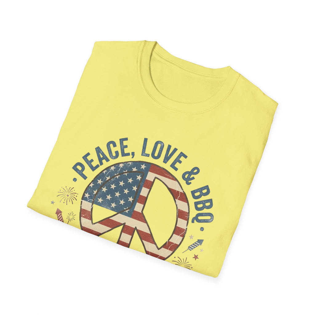 Stars & Stripes Unisex Softstyle Tee – 4th of July