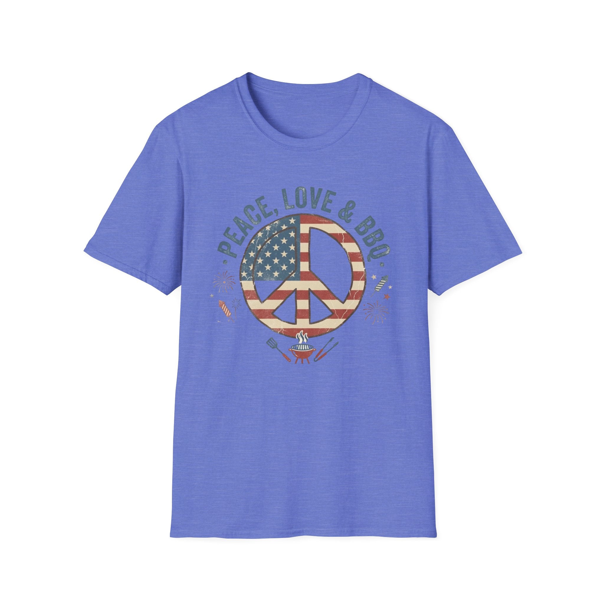 Stars & Stripes Unisex Softstyle Tee – 4th of July