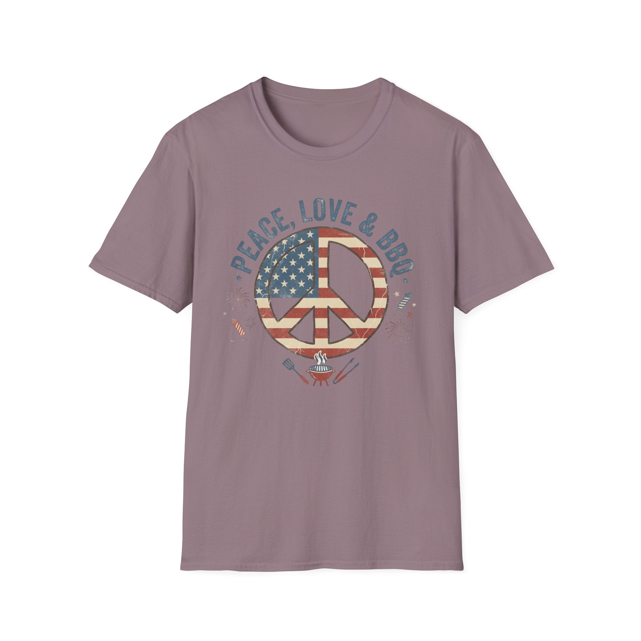 Stars & Stripes Unisex Softstyle Tee – 4th of July