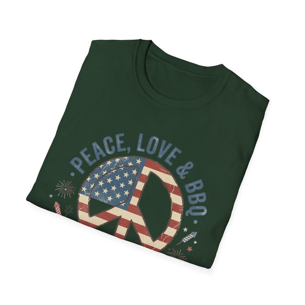 Stars & Stripes Unisex Softstyle Tee – 4th of July