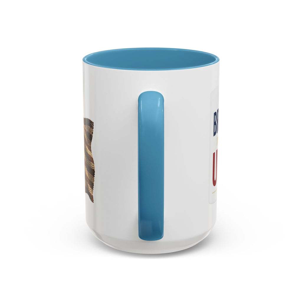 4th of July Accent Mug — Two‑Tone Ceramic (11oz & 15oz)