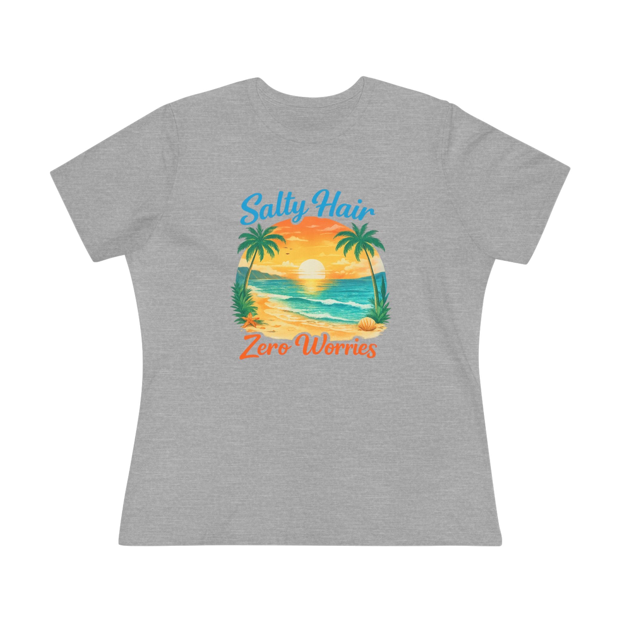 Salty Hair Zero Worries Women's Cotton Tee