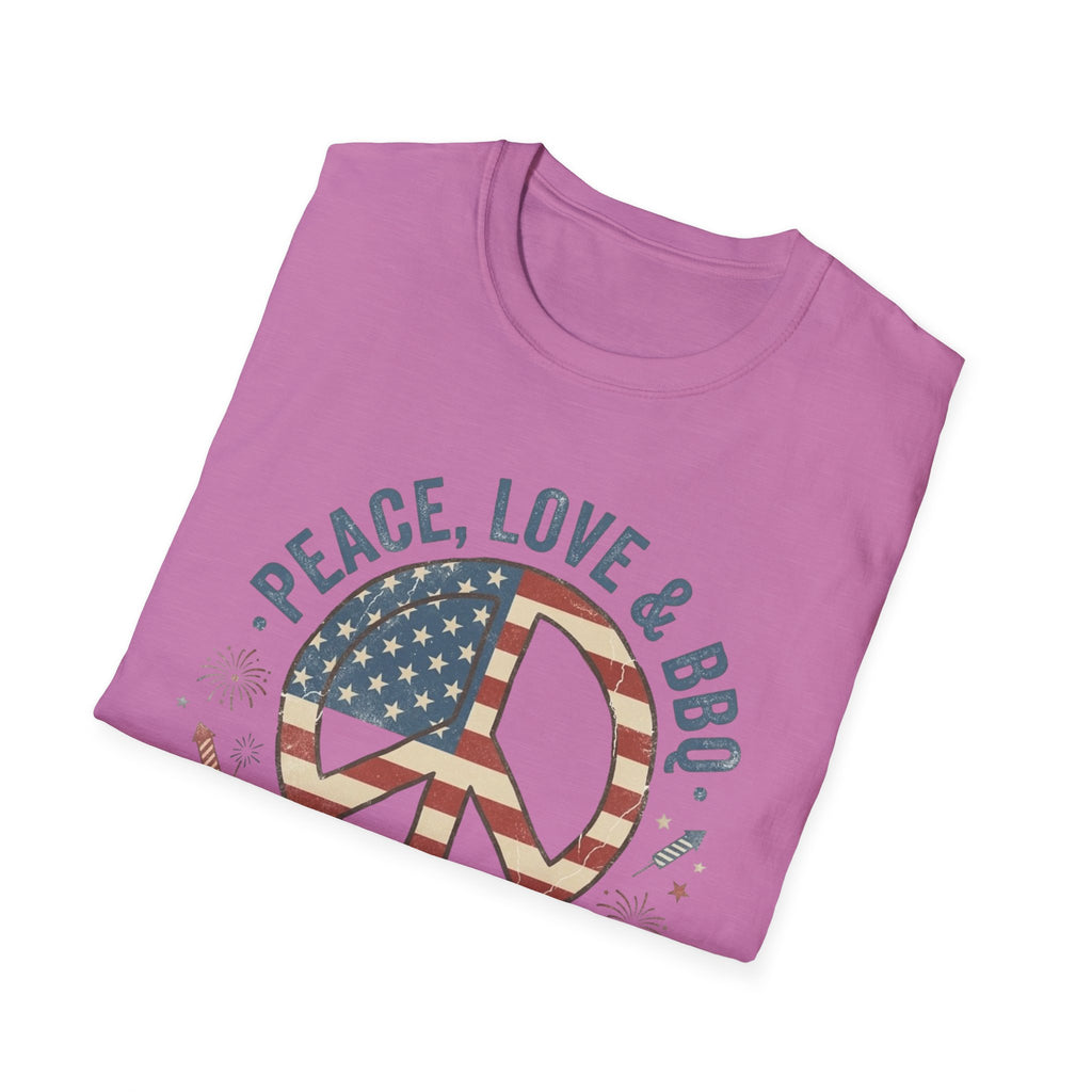 Stars & Stripes Unisex Softstyle Tee – 4th of July