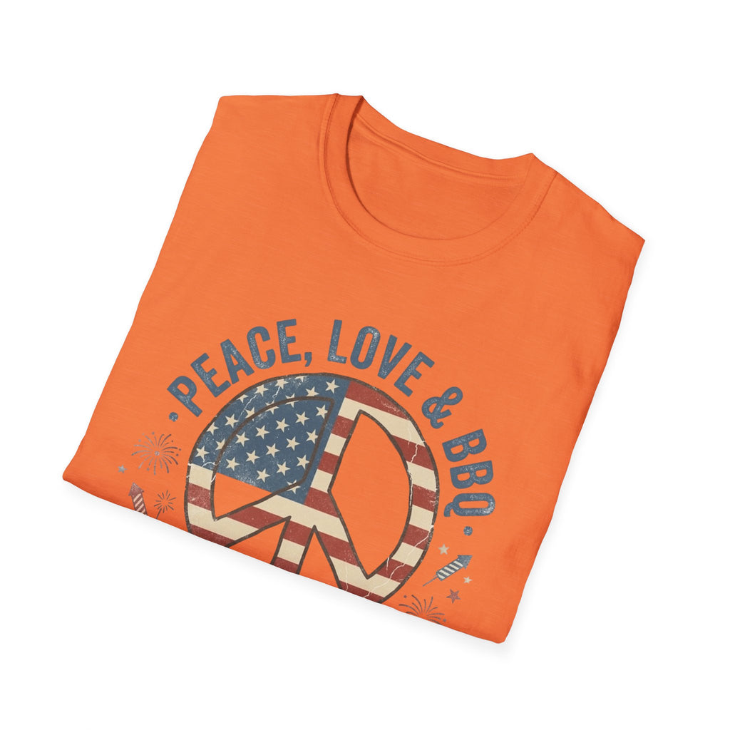 Stars & Stripes Unisex Softstyle Tee – 4th of July
