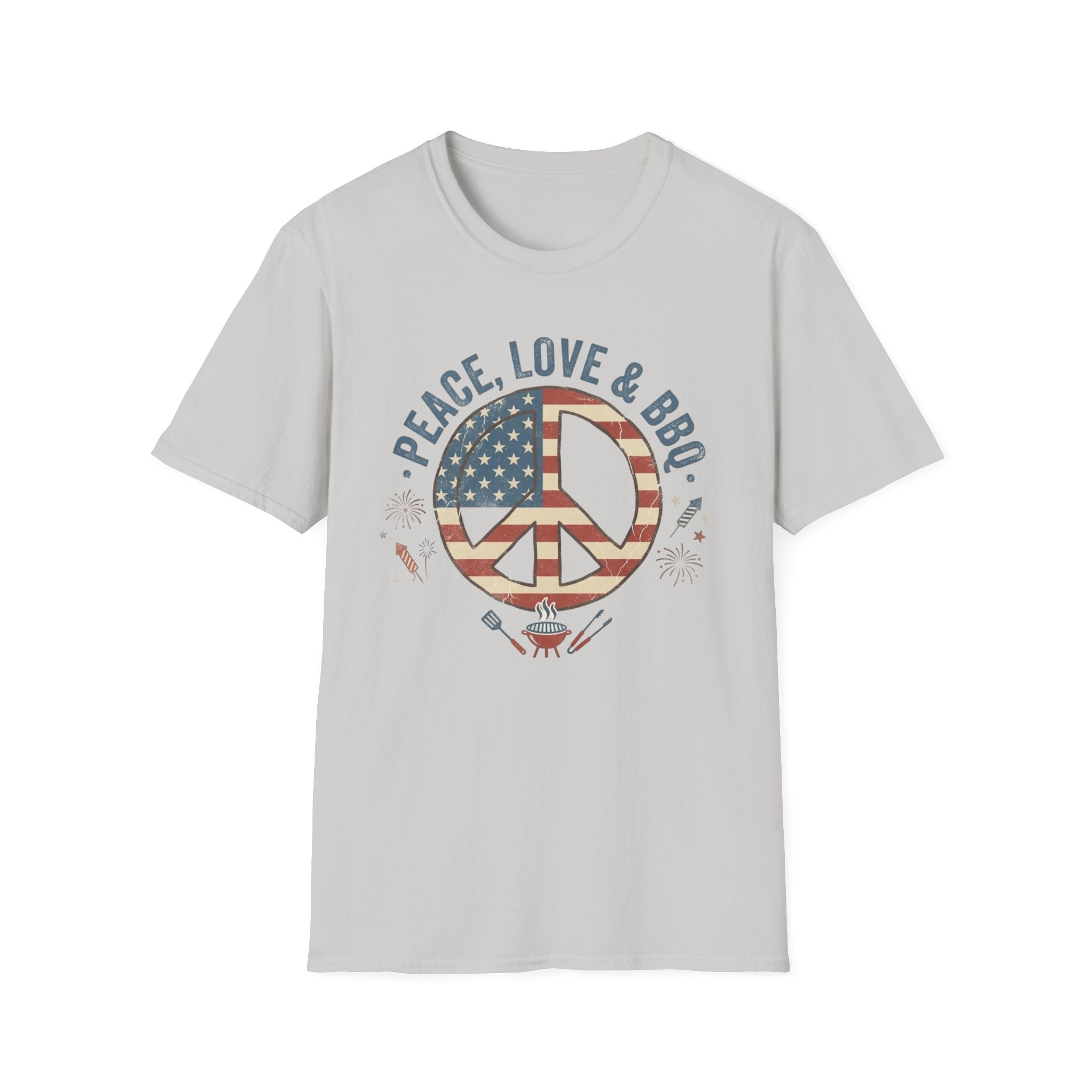 Stars & Stripes Unisex Softstyle Tee – 4th of July