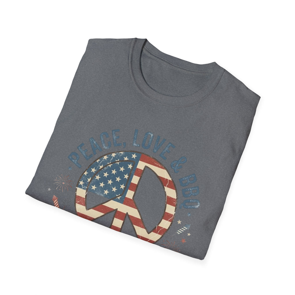 Stars & Stripes Unisex Softstyle Tee – 4th of July