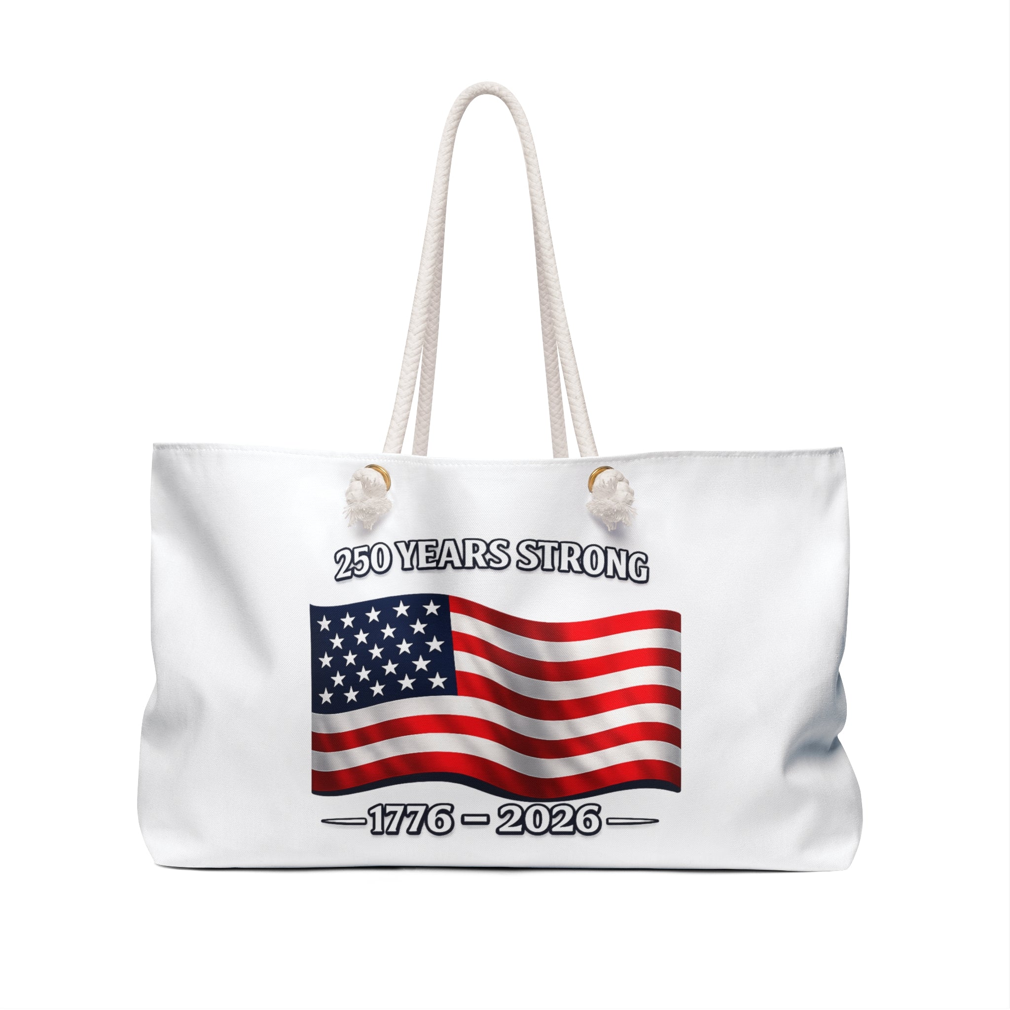 America 250 Commemorative Tote Bag — 250 Years Strong Patriotic Edition
