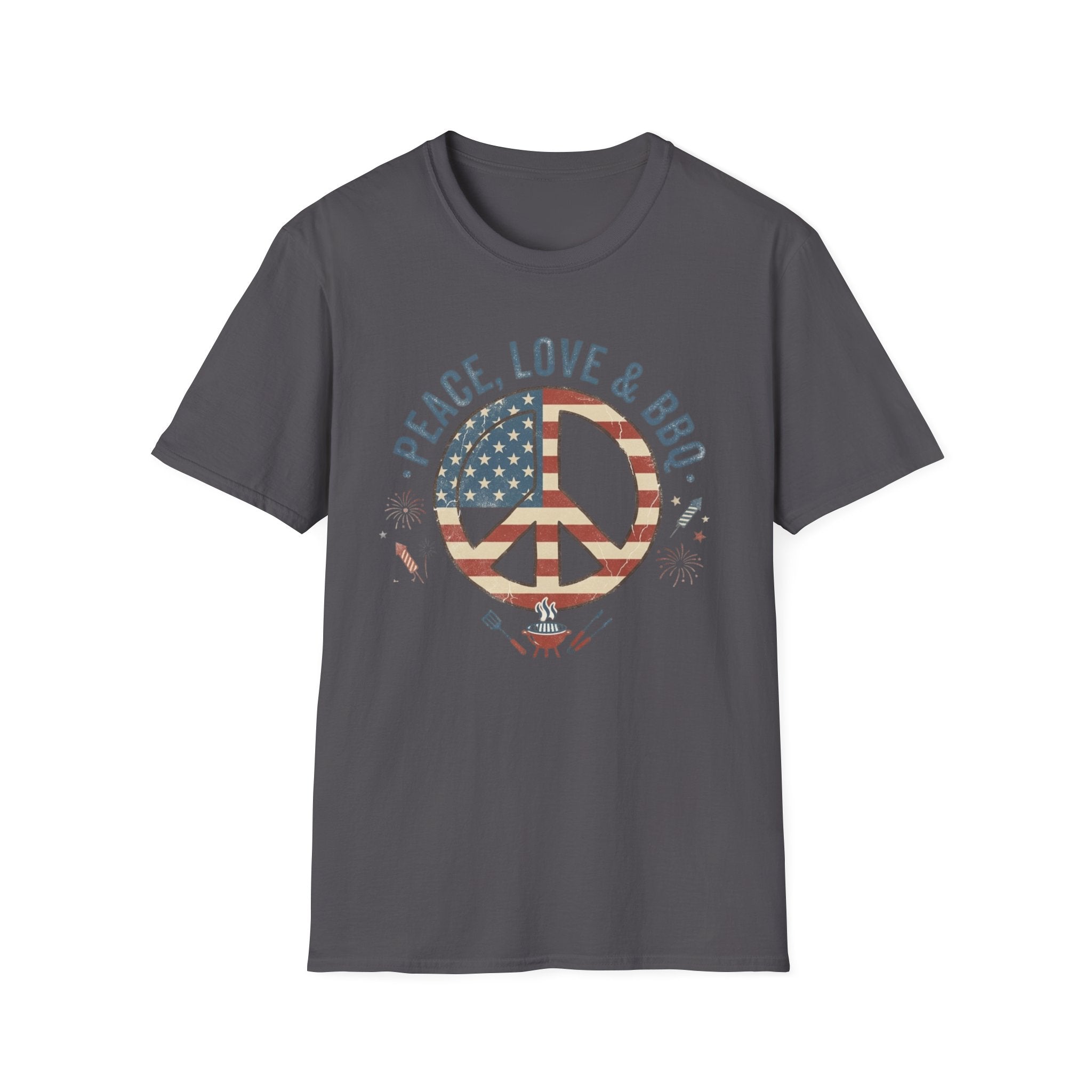 Stars & Stripes Unisex Softstyle Tee – 4th of July