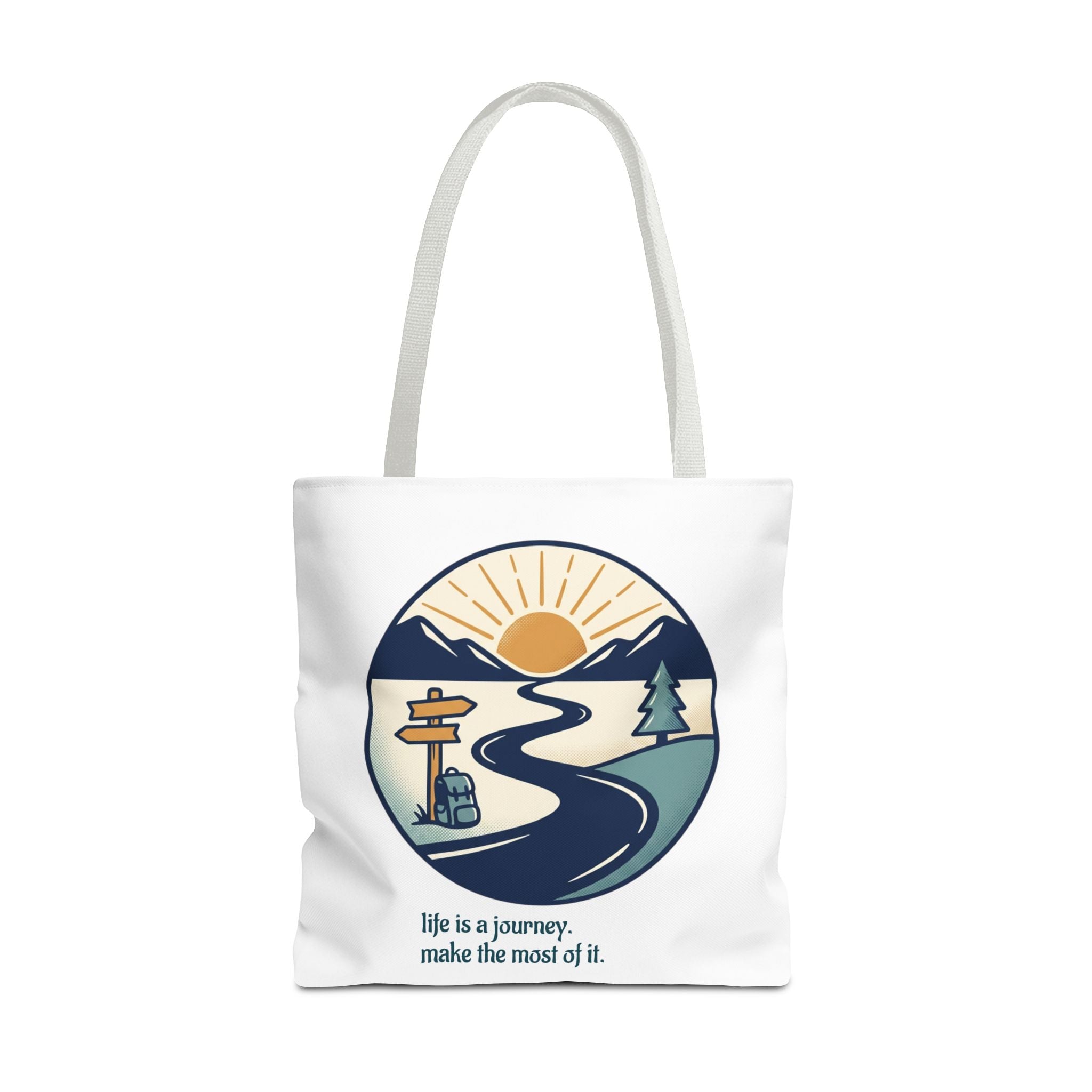 Tote Bag — All‑Over Print, Durable Polyester (3 Sizes)