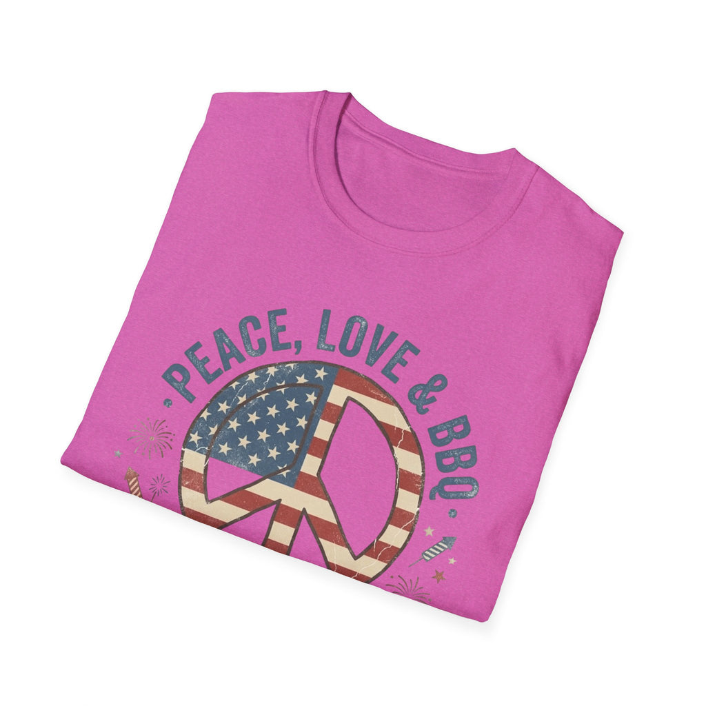 Stars & Stripes Unisex Softstyle Tee – 4th of July
