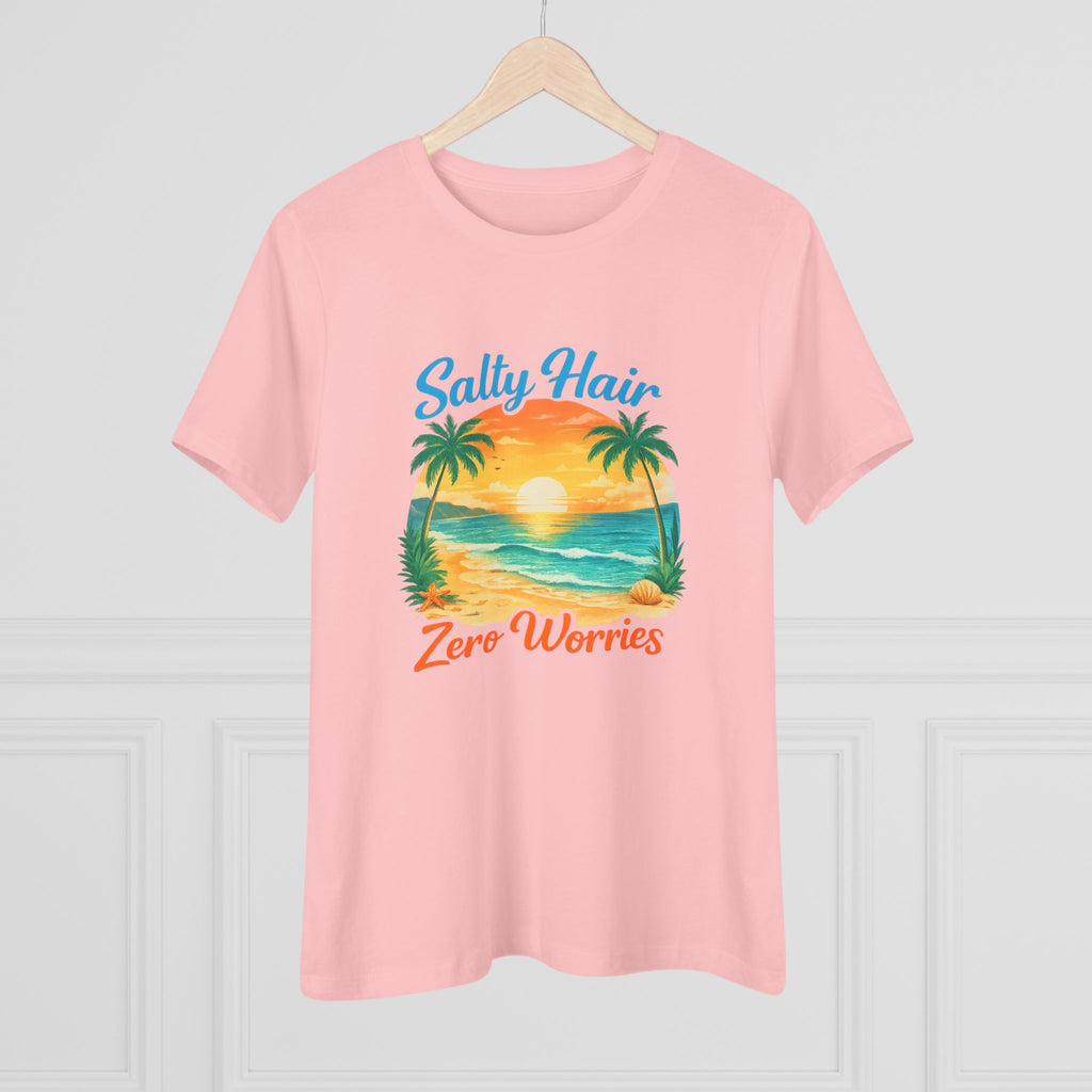 Salty Hair Zero Worries Women's Cotton Tee