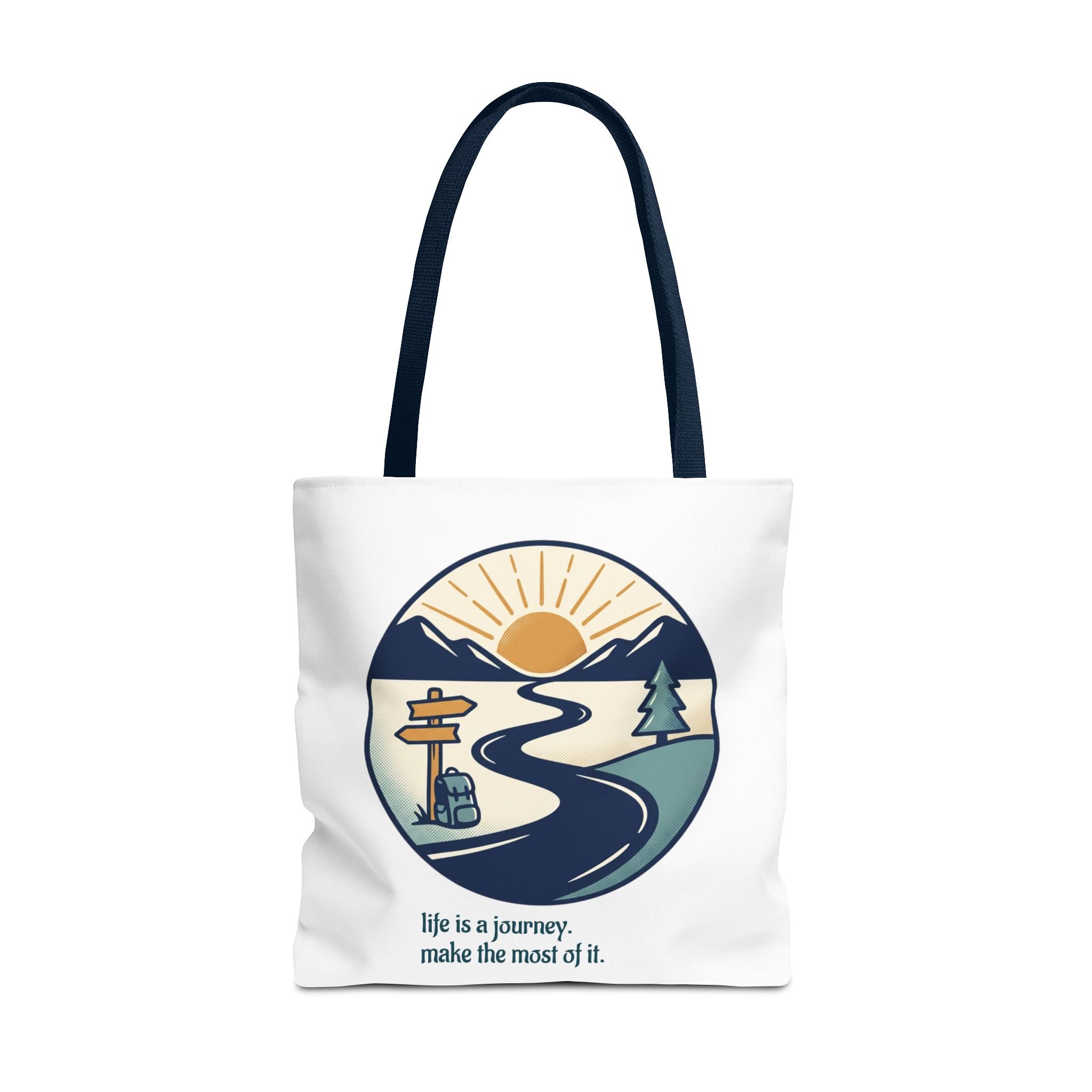 Tote Bag — All‑Over Print, Durable Polyester (3 Sizes)