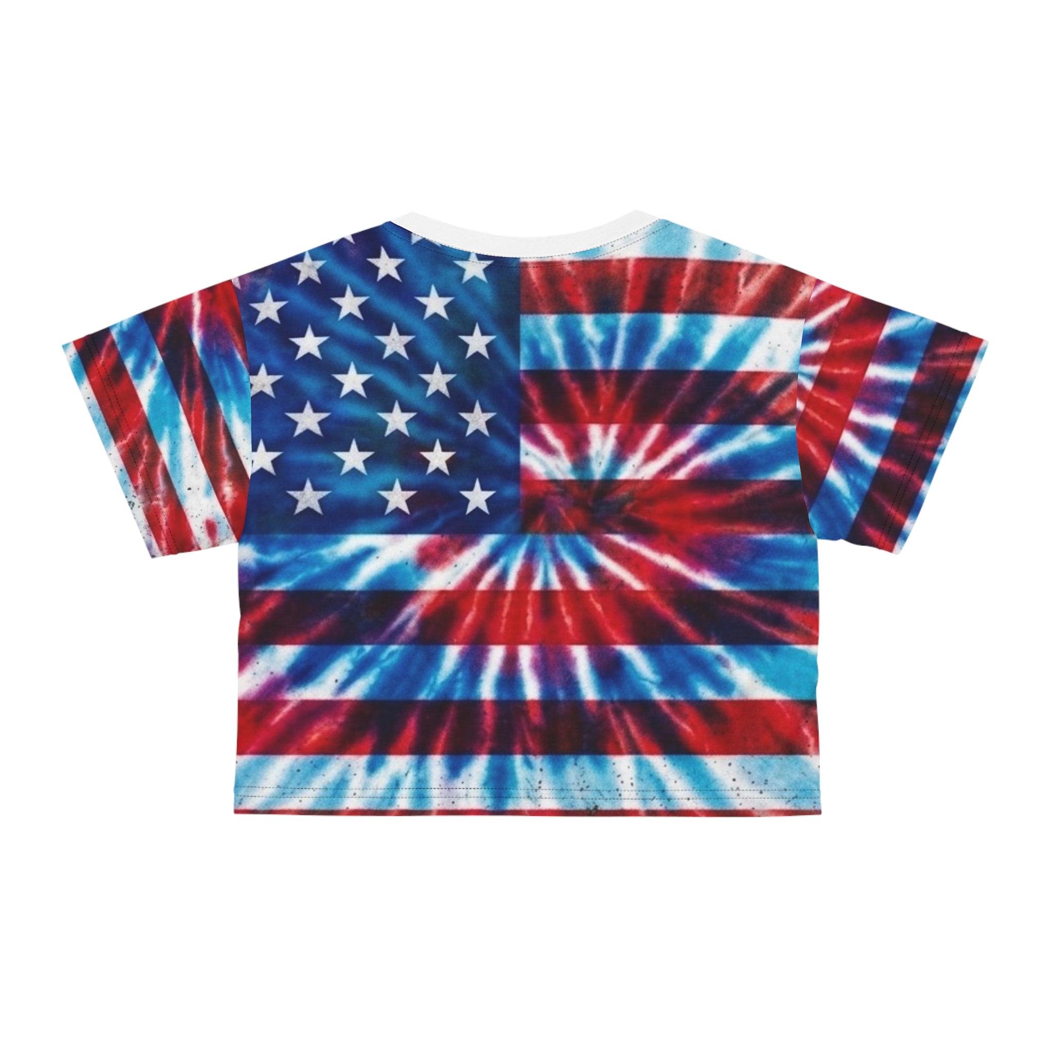 Red, White & Crop Unisex Tee – 4th of July