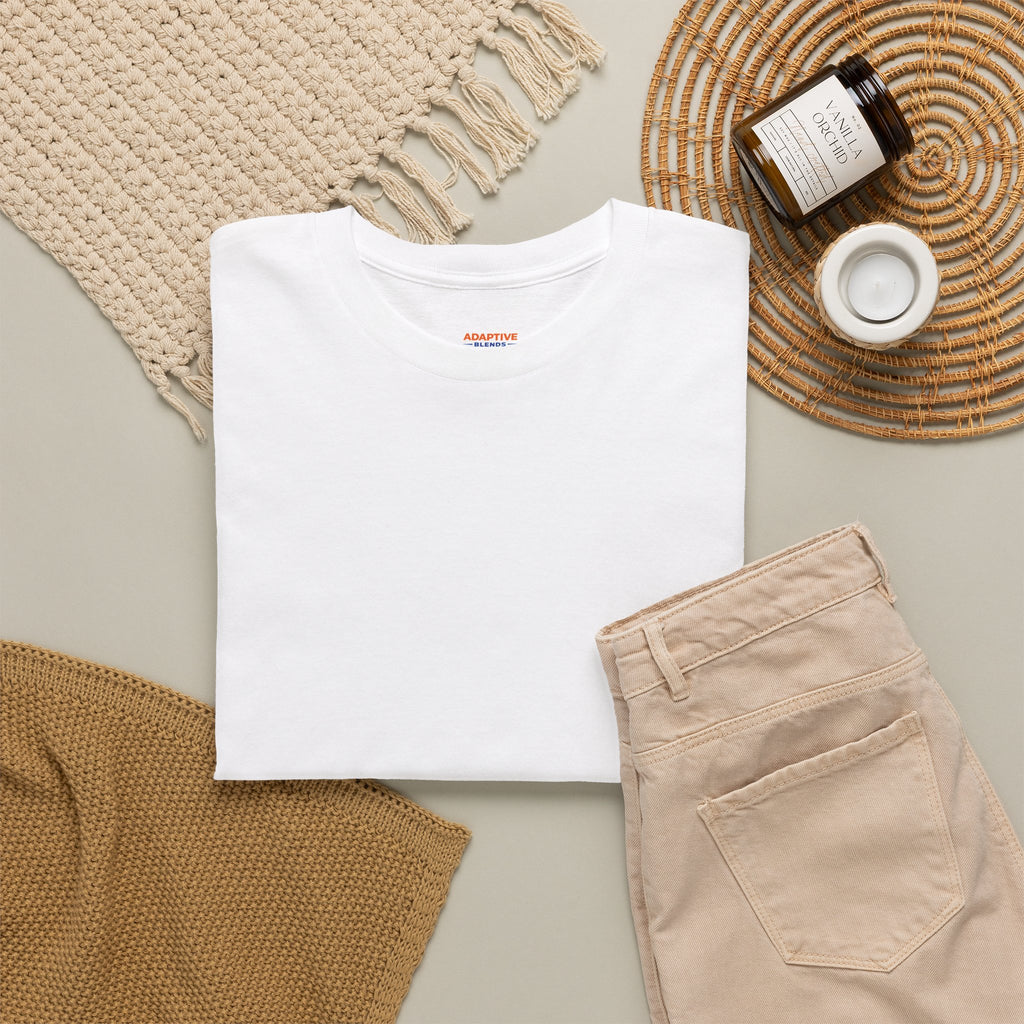 "Adaptive Blends" Classic Crew Neck T-Shirt — 100% Cotton, Unisex