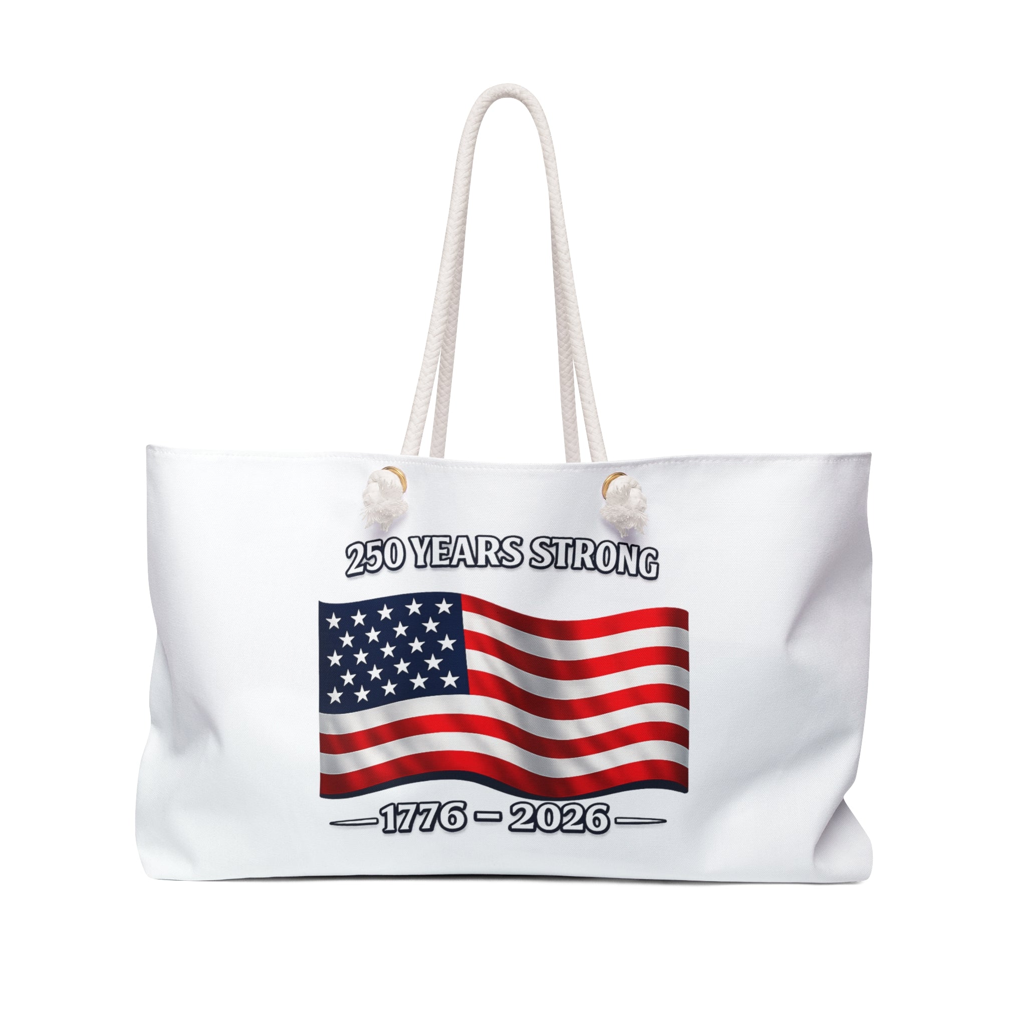 America 250 Commemorative Tote Bag — 250 Years Strong Patriotic Edition