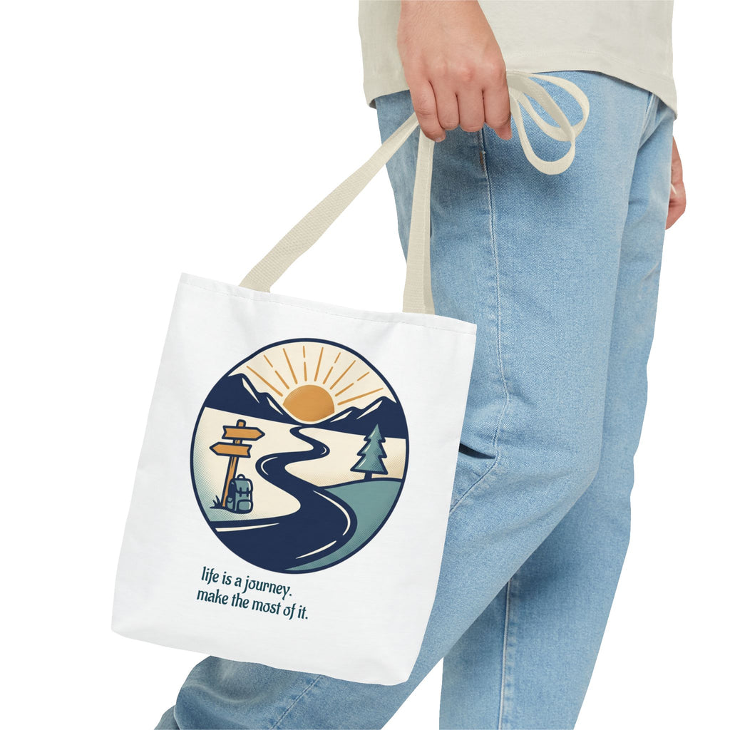 Tote Bag — All‑Over Print, Durable Polyester (3 Sizes)