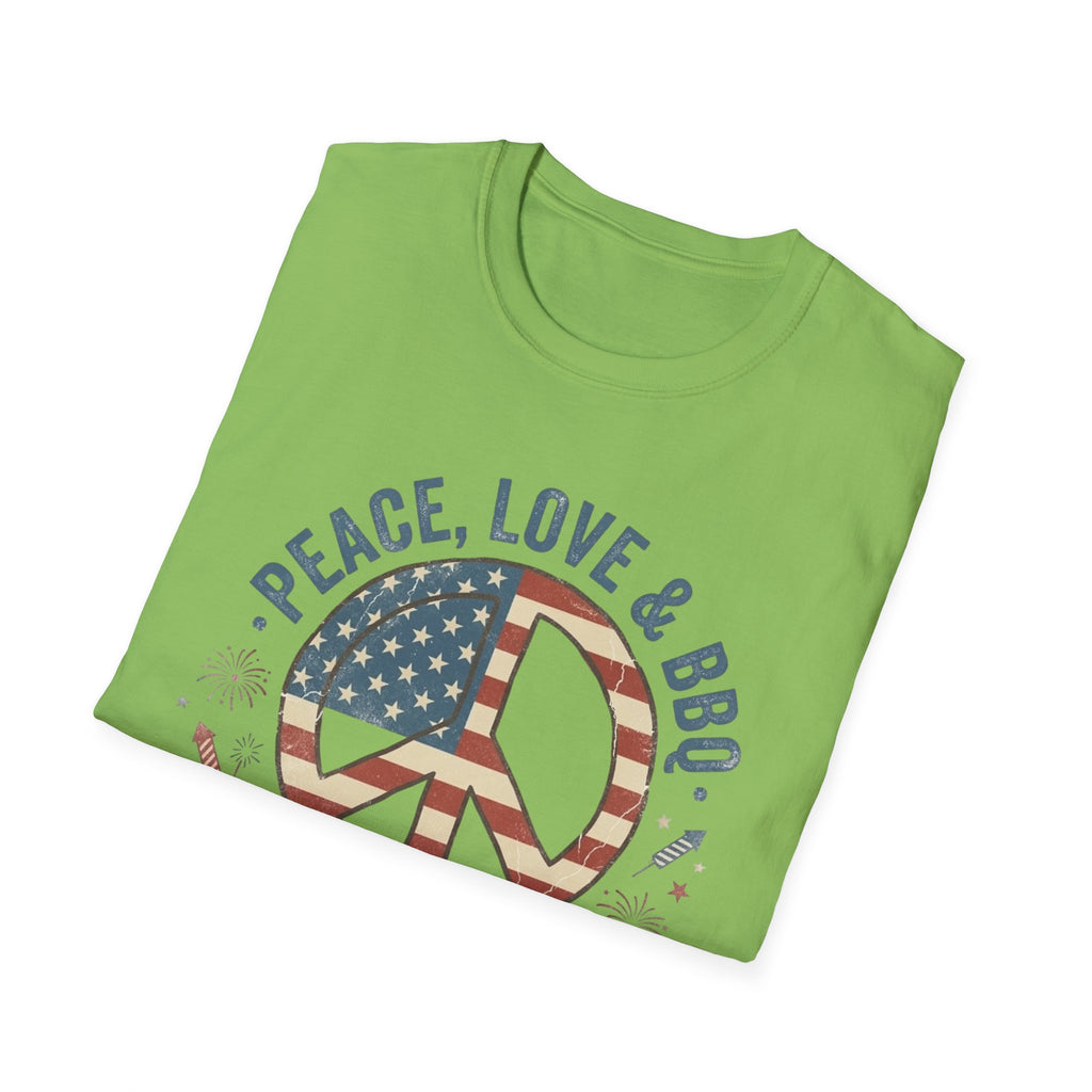 Stars & Stripes Unisex Softstyle Tee – 4th of July