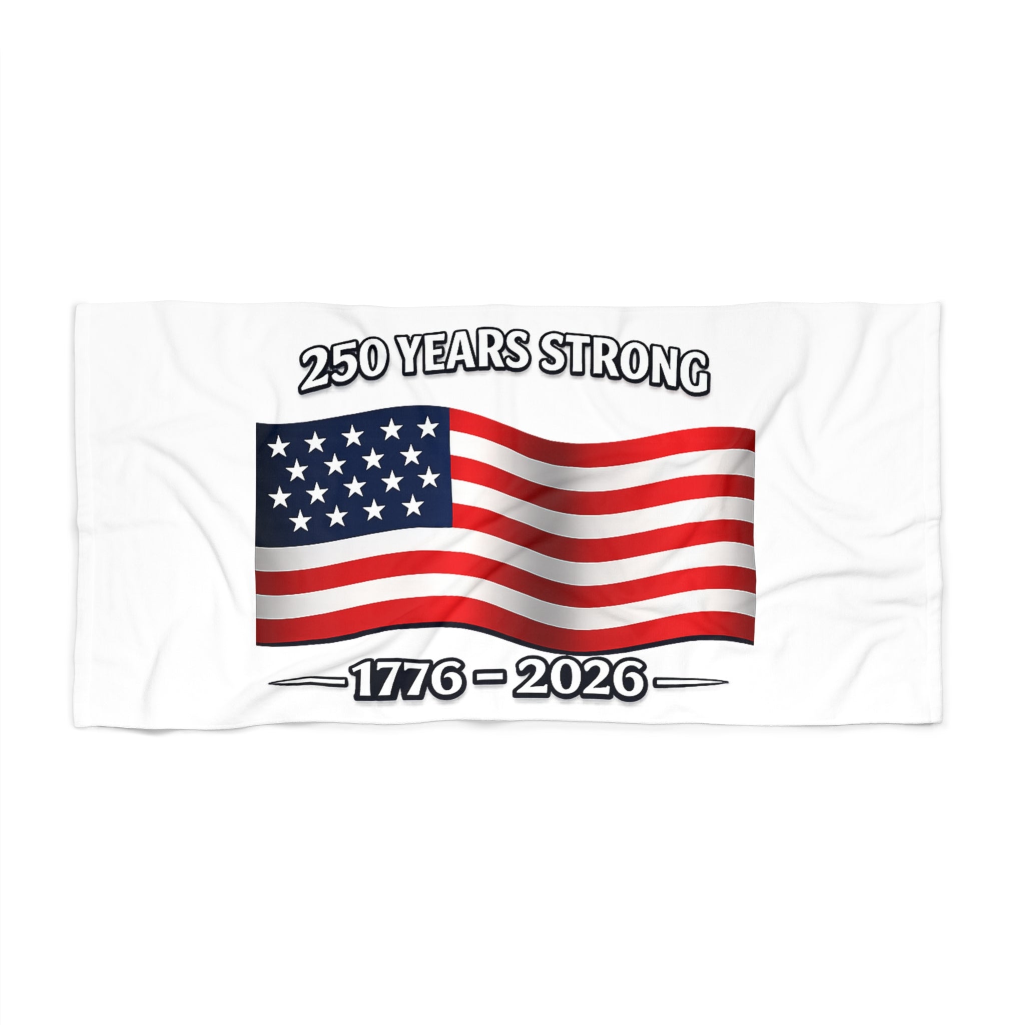 America 250 Commemorative Beach Towel — 250 Years Strong Edition