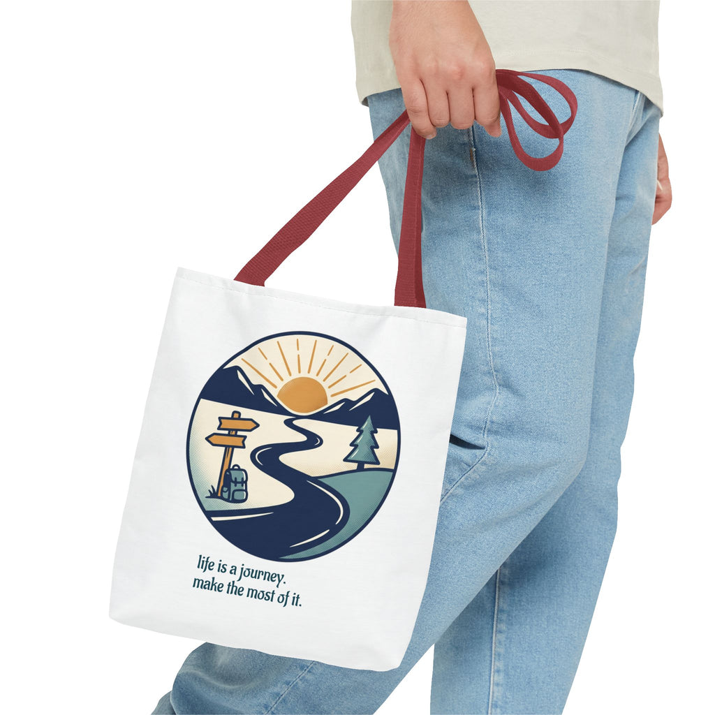 Tote Bag — All‑Over Print, Durable Polyester (3 Sizes)