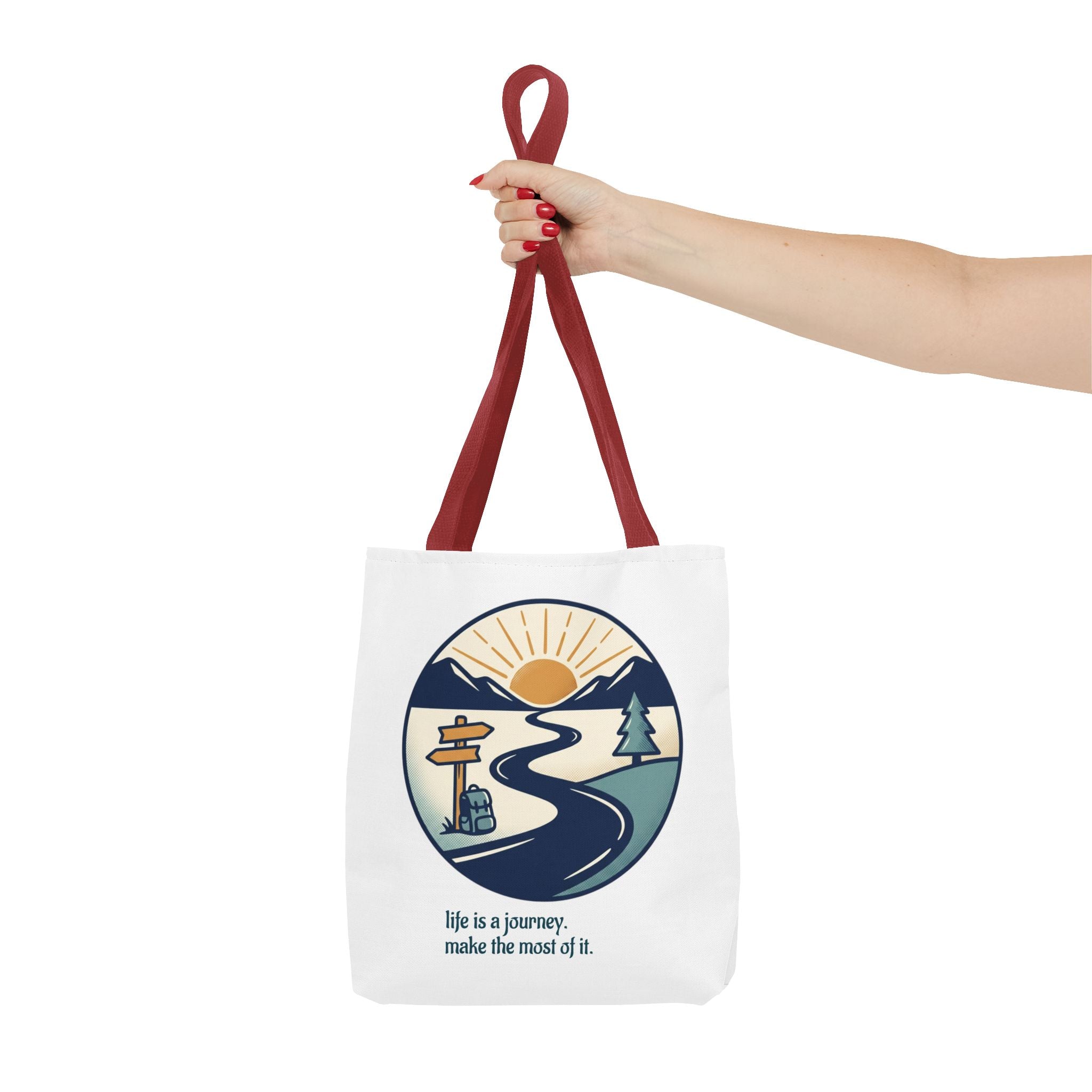 Tote Bag — All‑Over Print, Durable Polyester (3 Sizes)