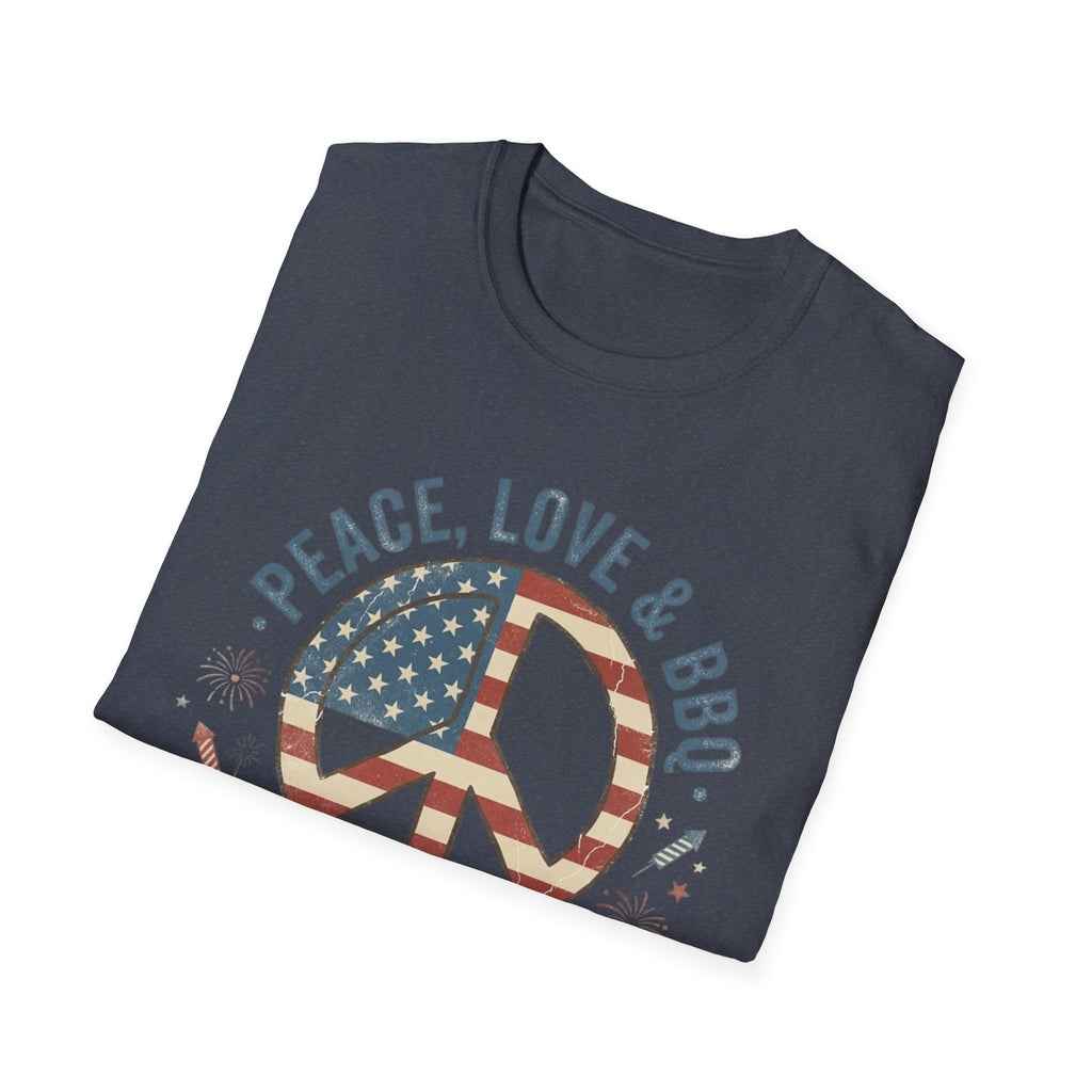 Stars & Stripes Unisex Softstyle Tee – 4th of July