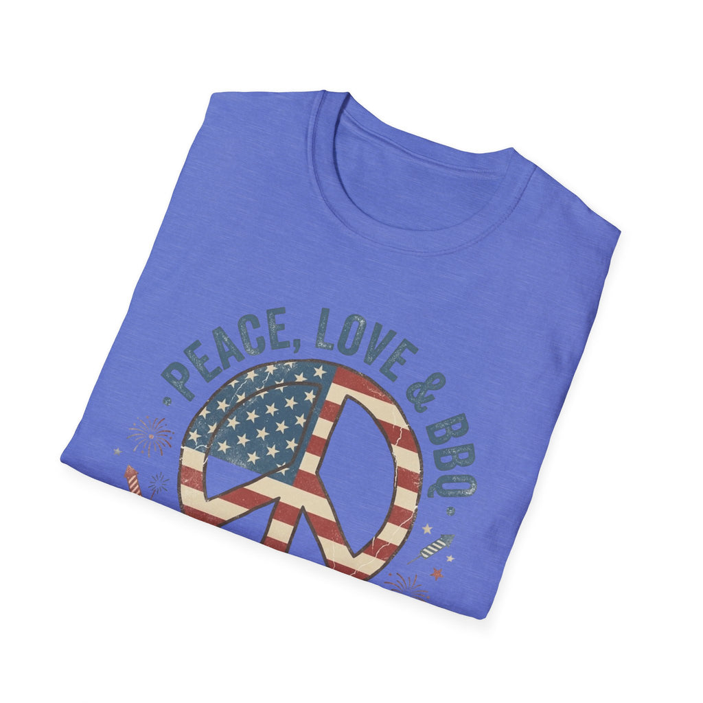 Stars & Stripes Unisex Softstyle Tee – 4th of July