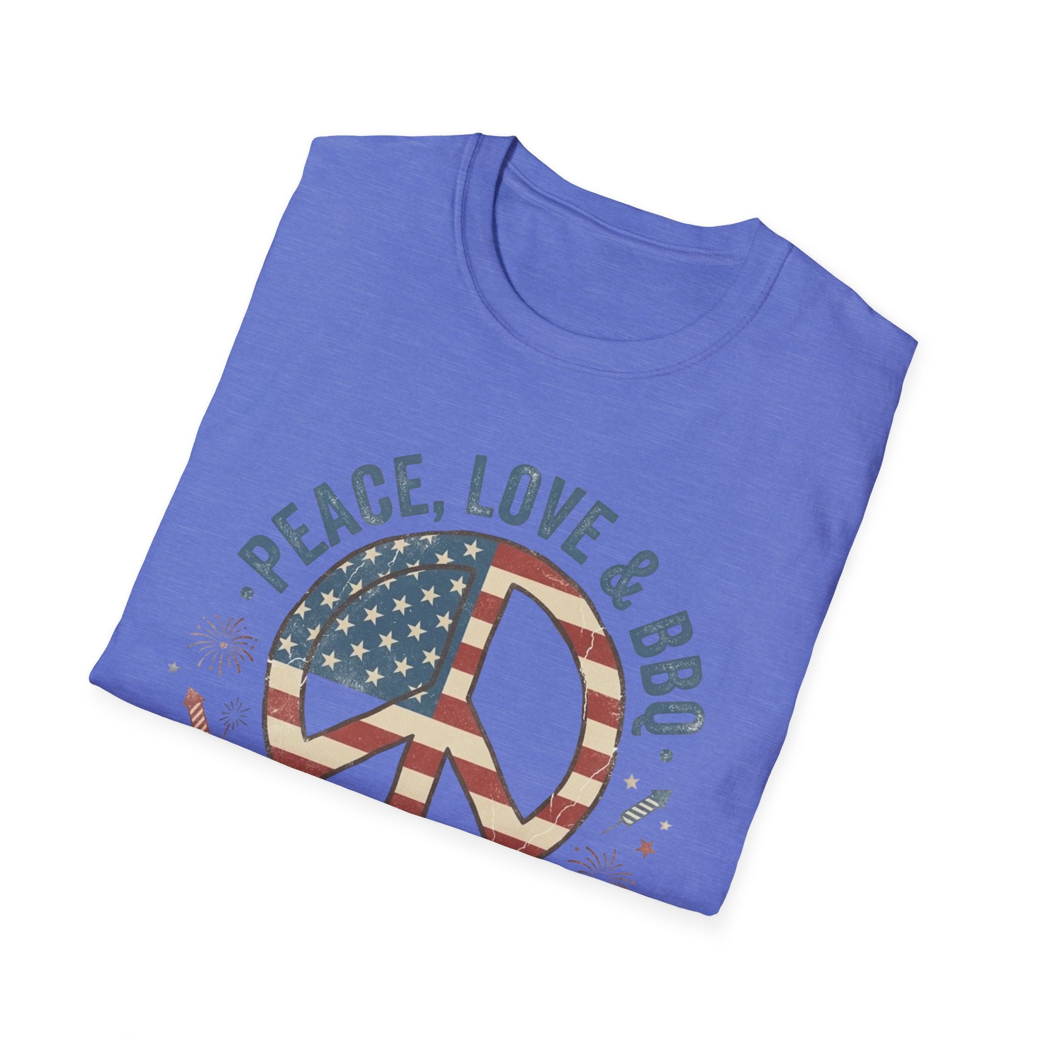 Stars & Stripes Unisex Softstyle Tee – 4th of July