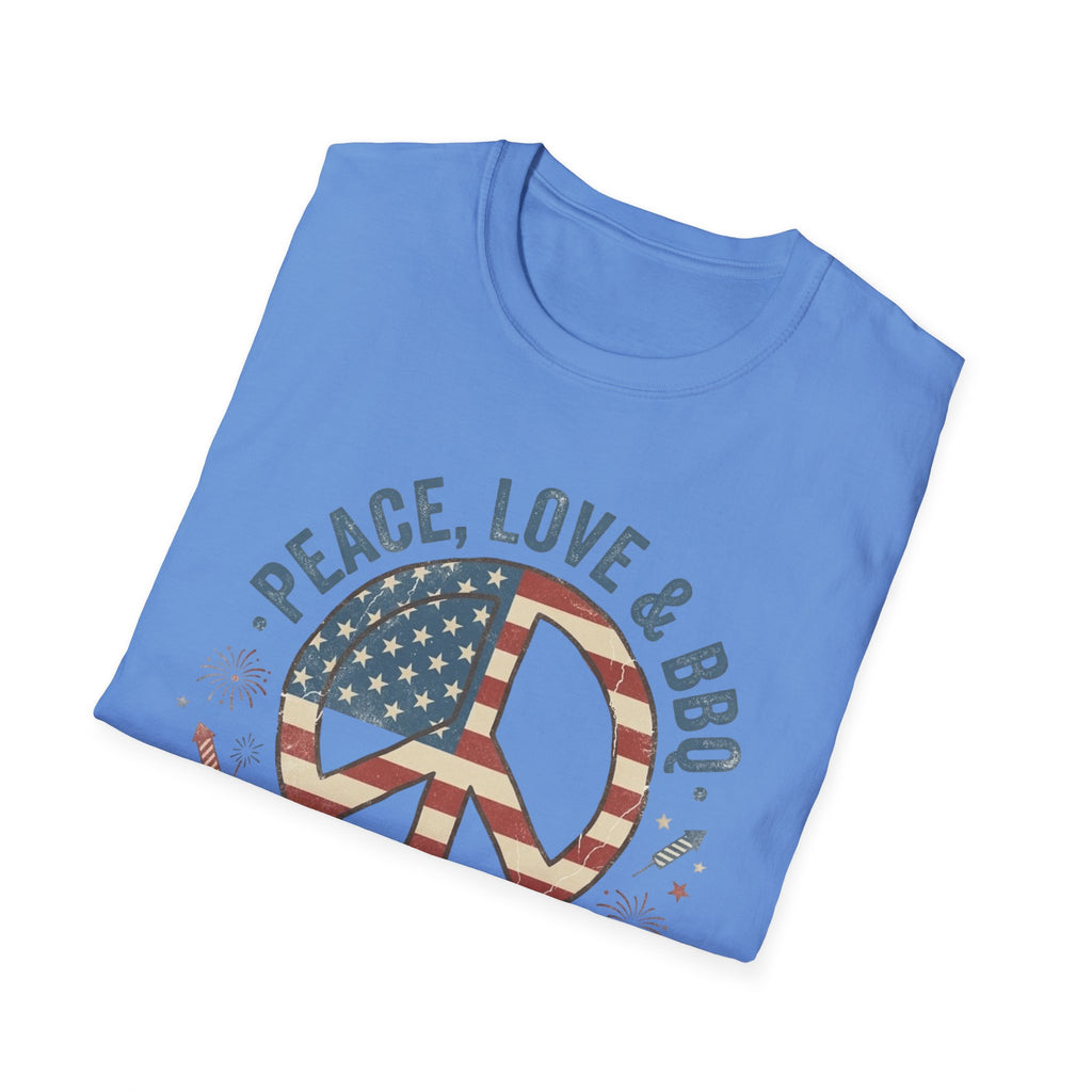 Stars & Stripes Unisex Softstyle Tee – 4th of July
