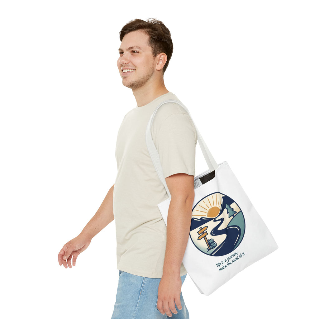 Tote Bag — All‑Over Print, Durable Polyester (3 Sizes)