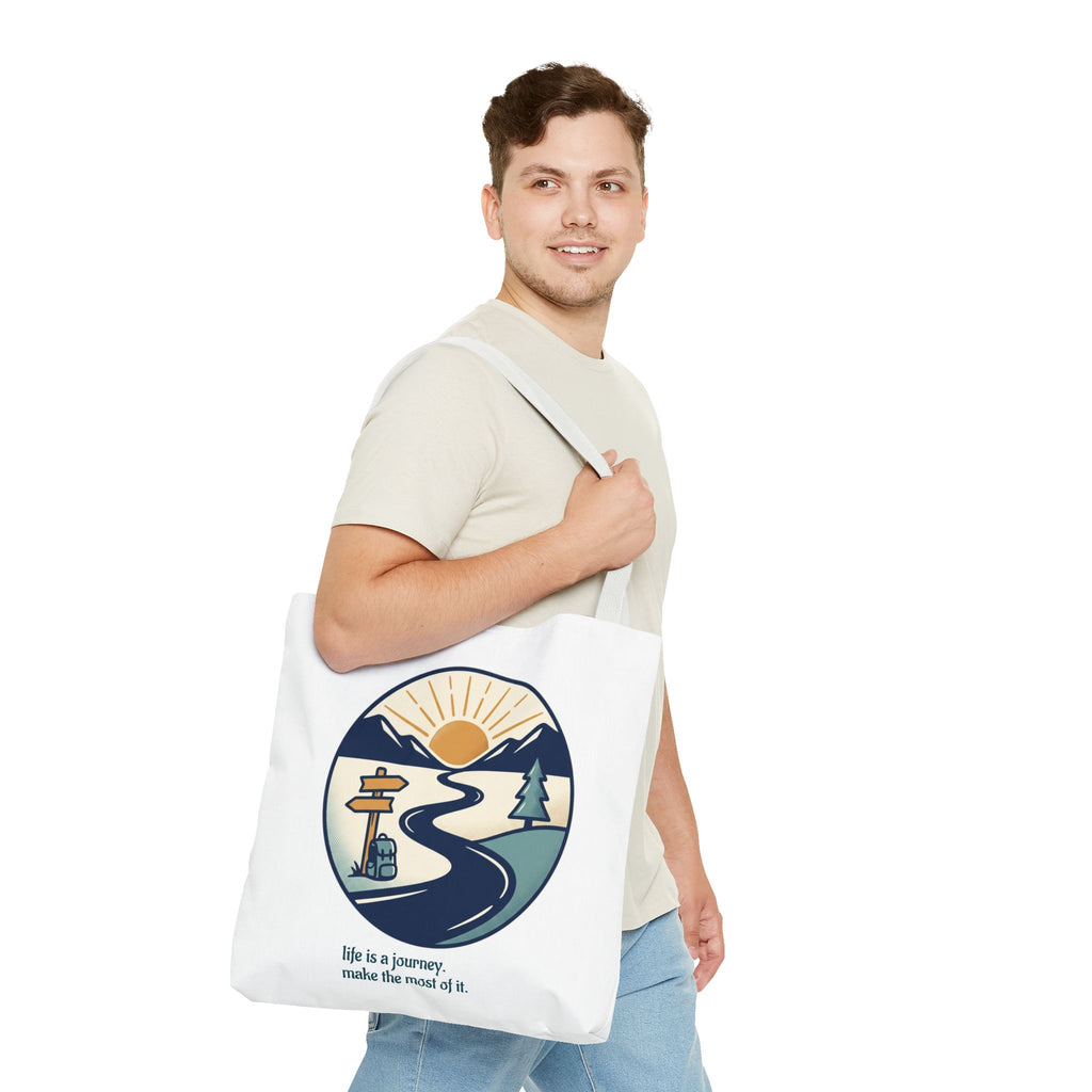 Tote Bag — All‑Over Print, Durable Polyester (3 Sizes)