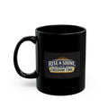 4th of July Black Ceramic Mug — 11oz, Sublimation Print