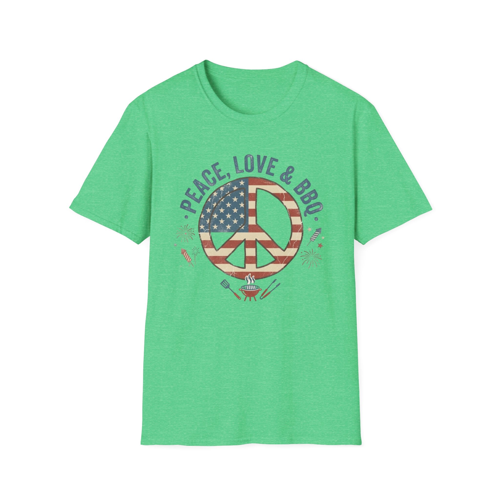 Stars & Stripes Unisex Softstyle Tee – 4th of July