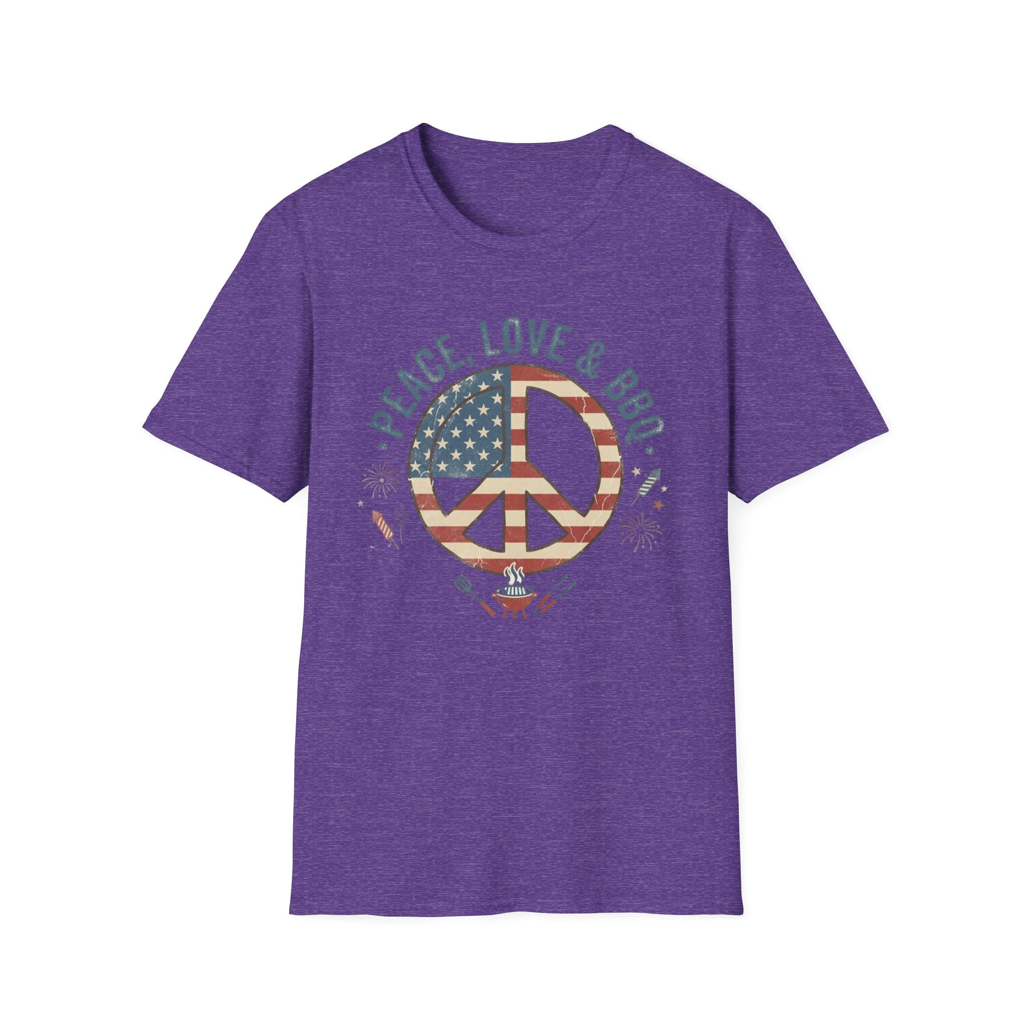 Stars & Stripes Unisex Softstyle Tee – 4th of July