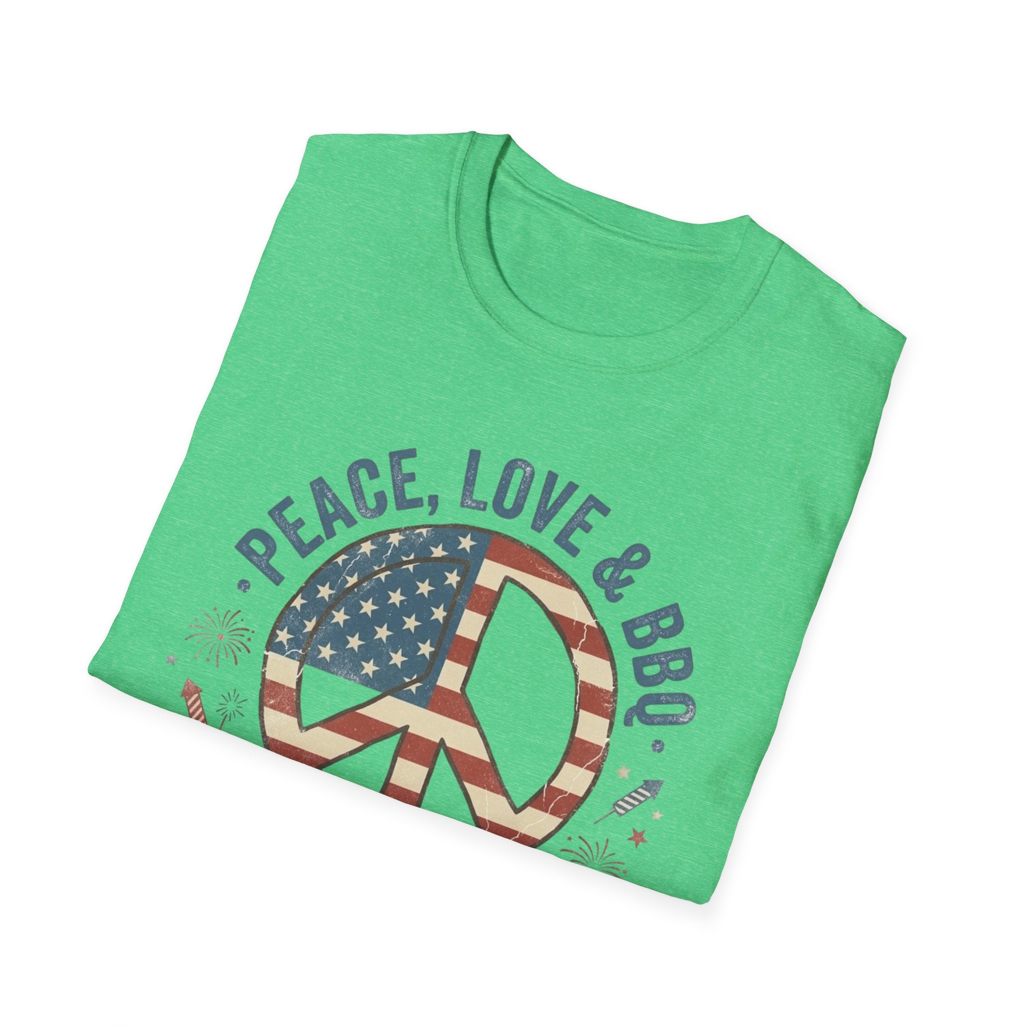 Stars & Stripes Unisex Softstyle Tee – 4th of July