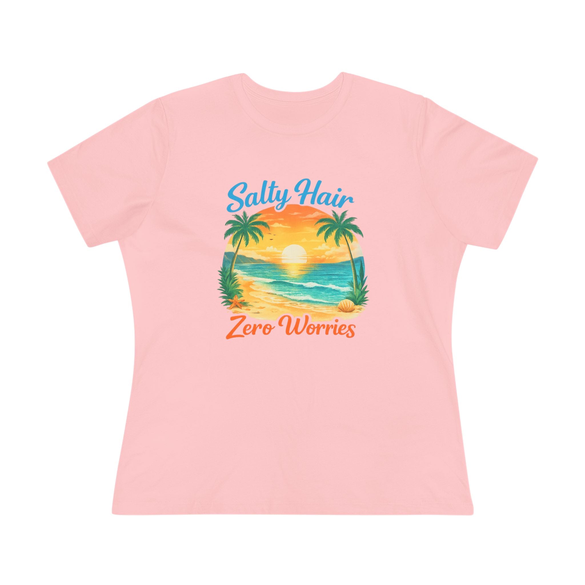 Salty Hair Zero Worries Women's Cotton Tee