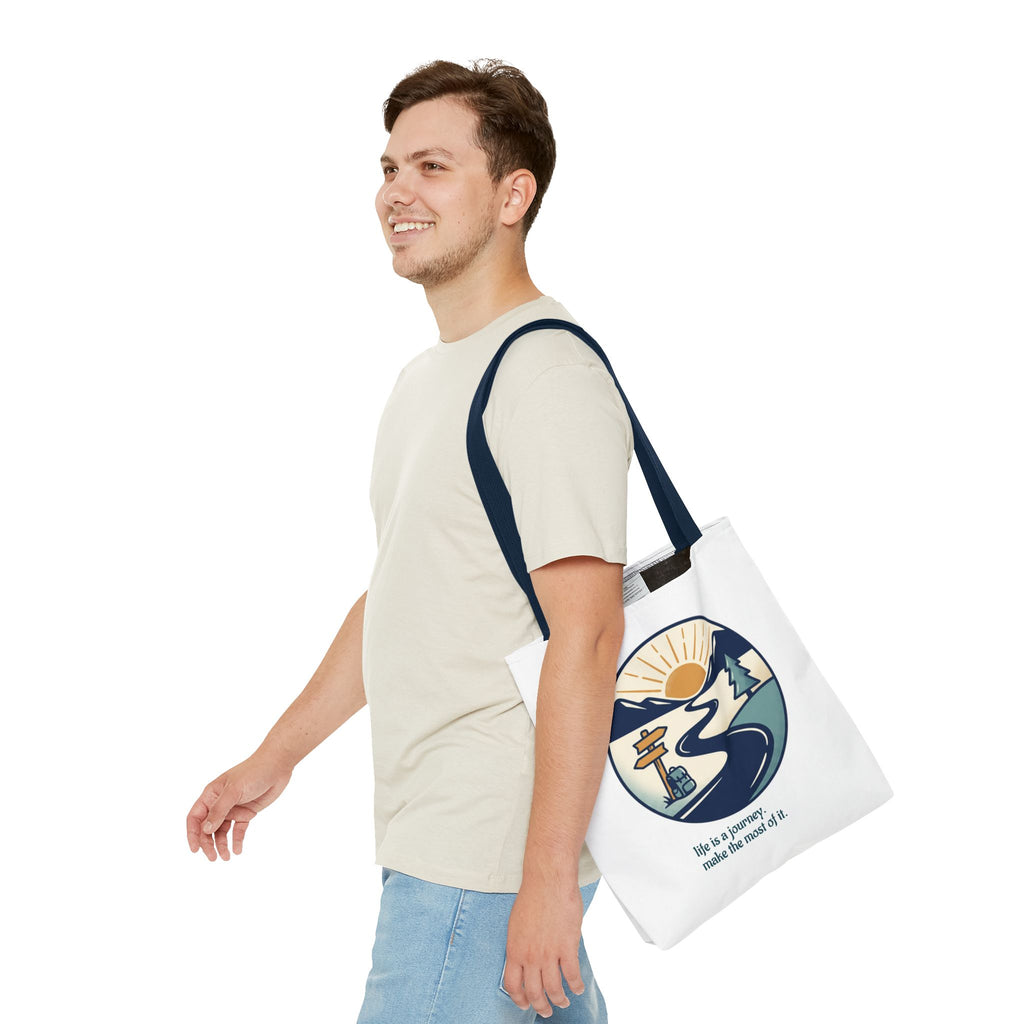 Tote Bag — All‑Over Print, Durable Polyester (3 Sizes)