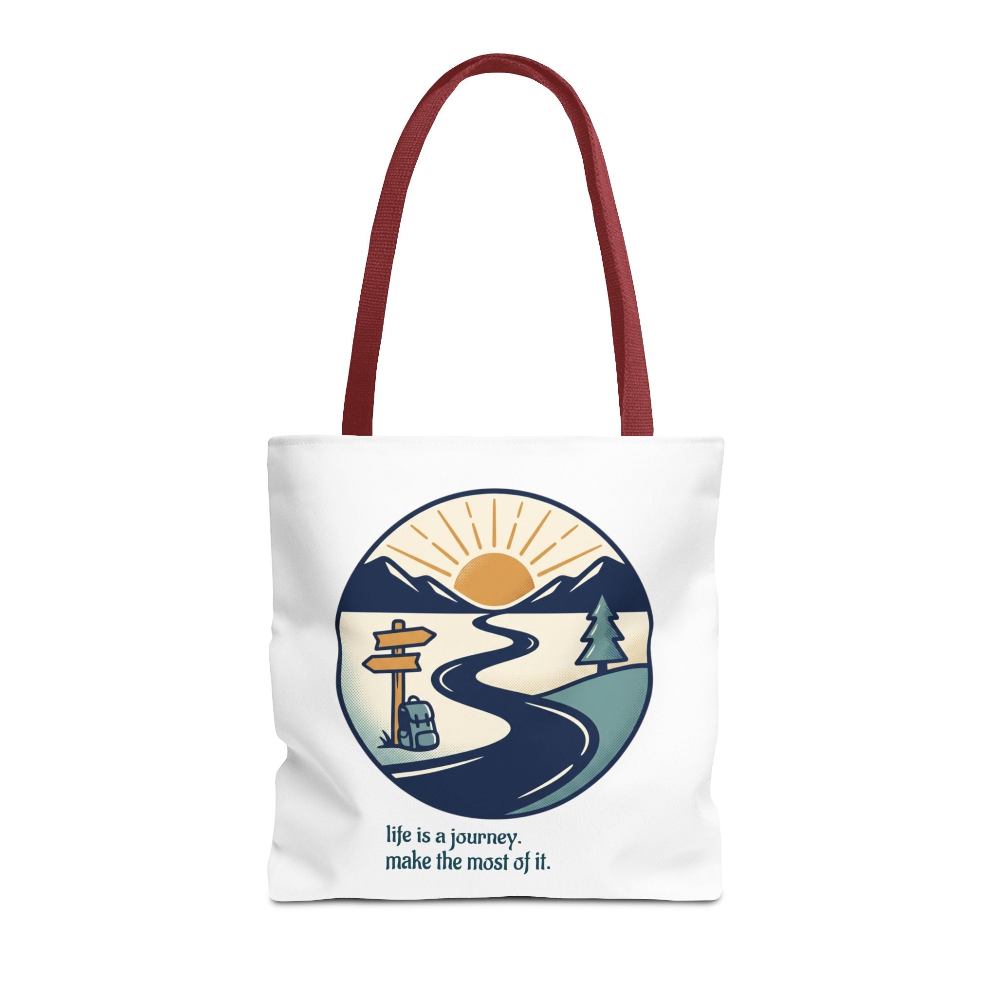 Tote Bag — All‑Over Print, Durable Polyester (3 Sizes)