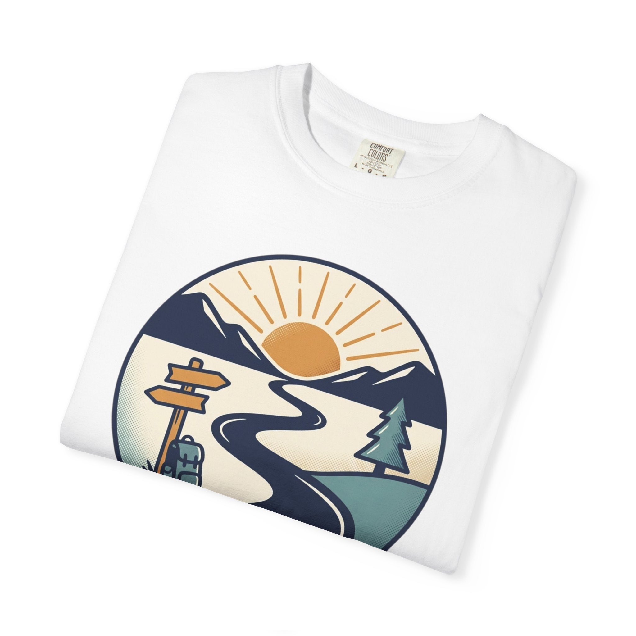 Life Is a Journey Unisex Garment-Dyed Tee