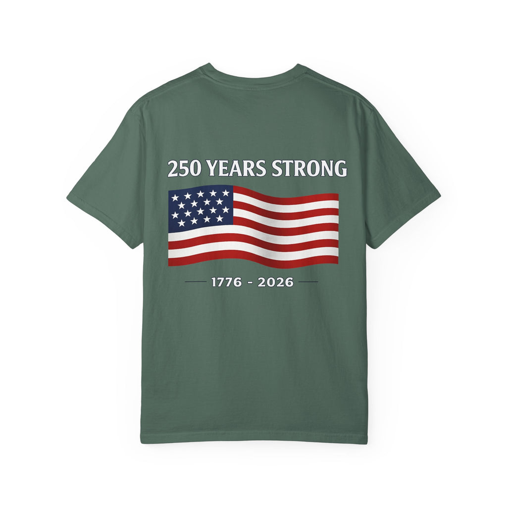 America 250 Commemorative T‑Shirt — 250 Years Strong Edition